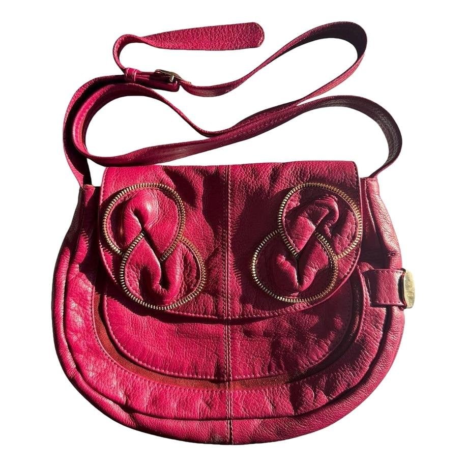 Leather crossbody bag