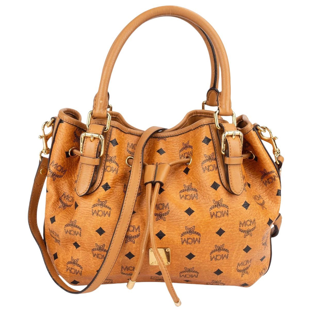 Boston leather handbag