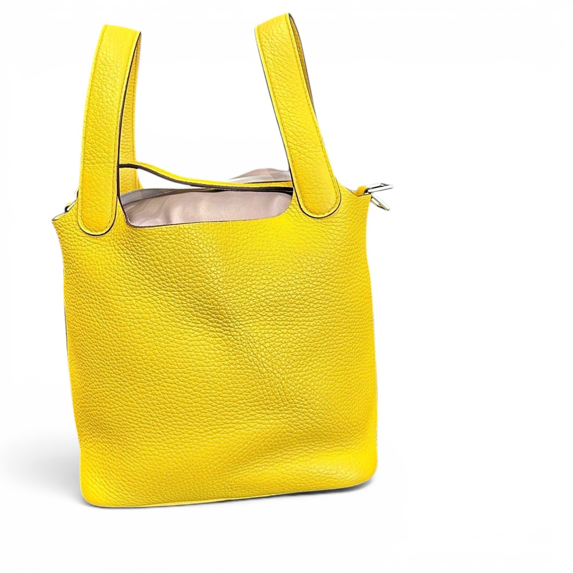 Picotin leather handbag