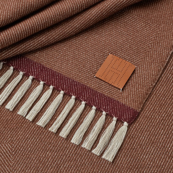 Chocolat H Tape Lino Blanket