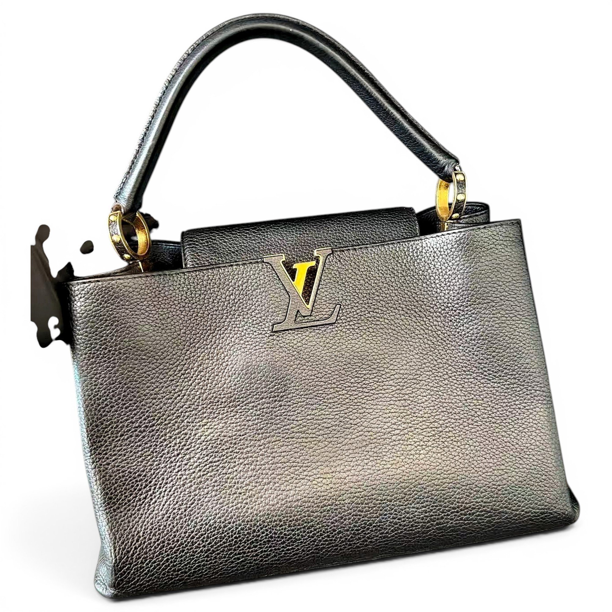 Capucines leather handbag