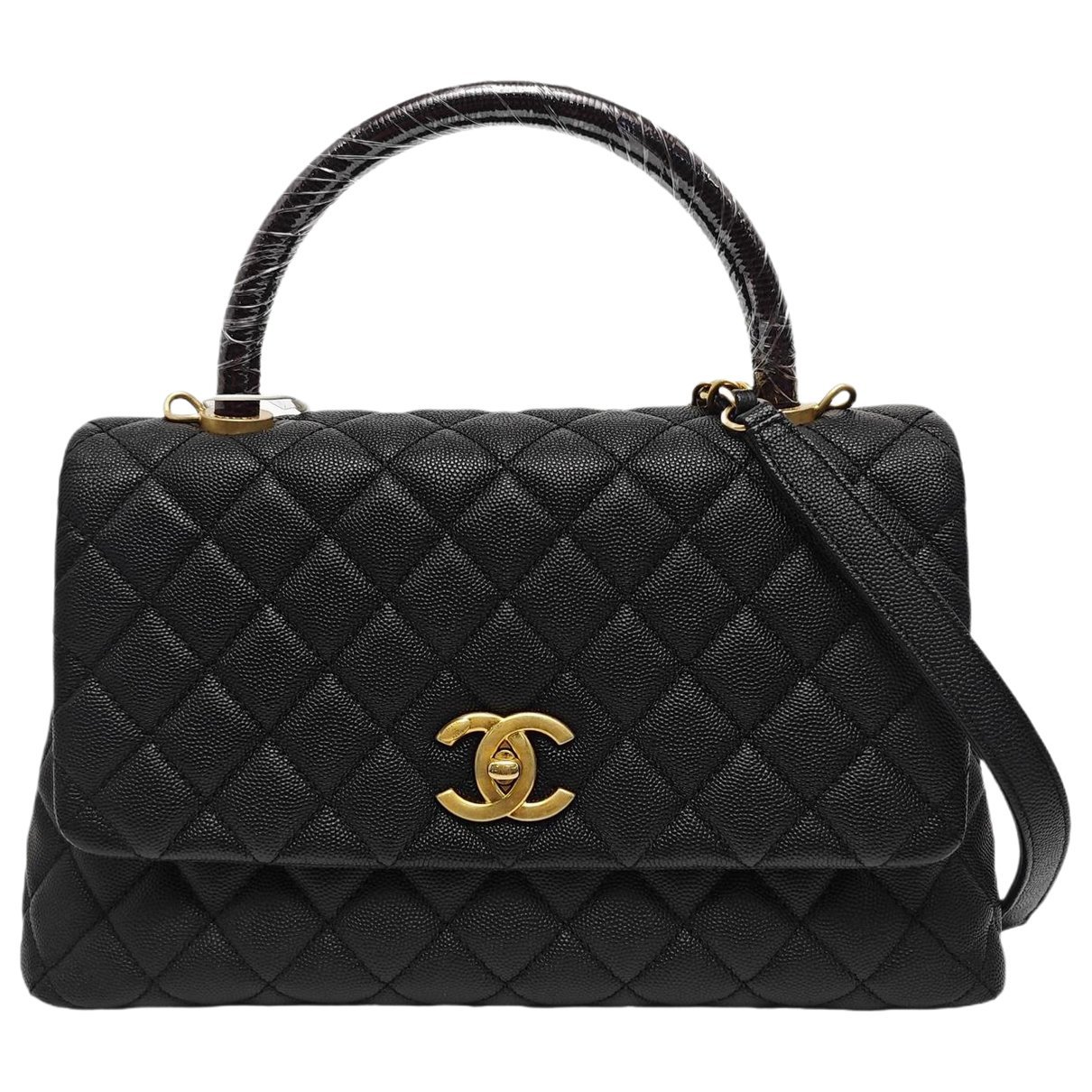 Coco Handle leather handbag