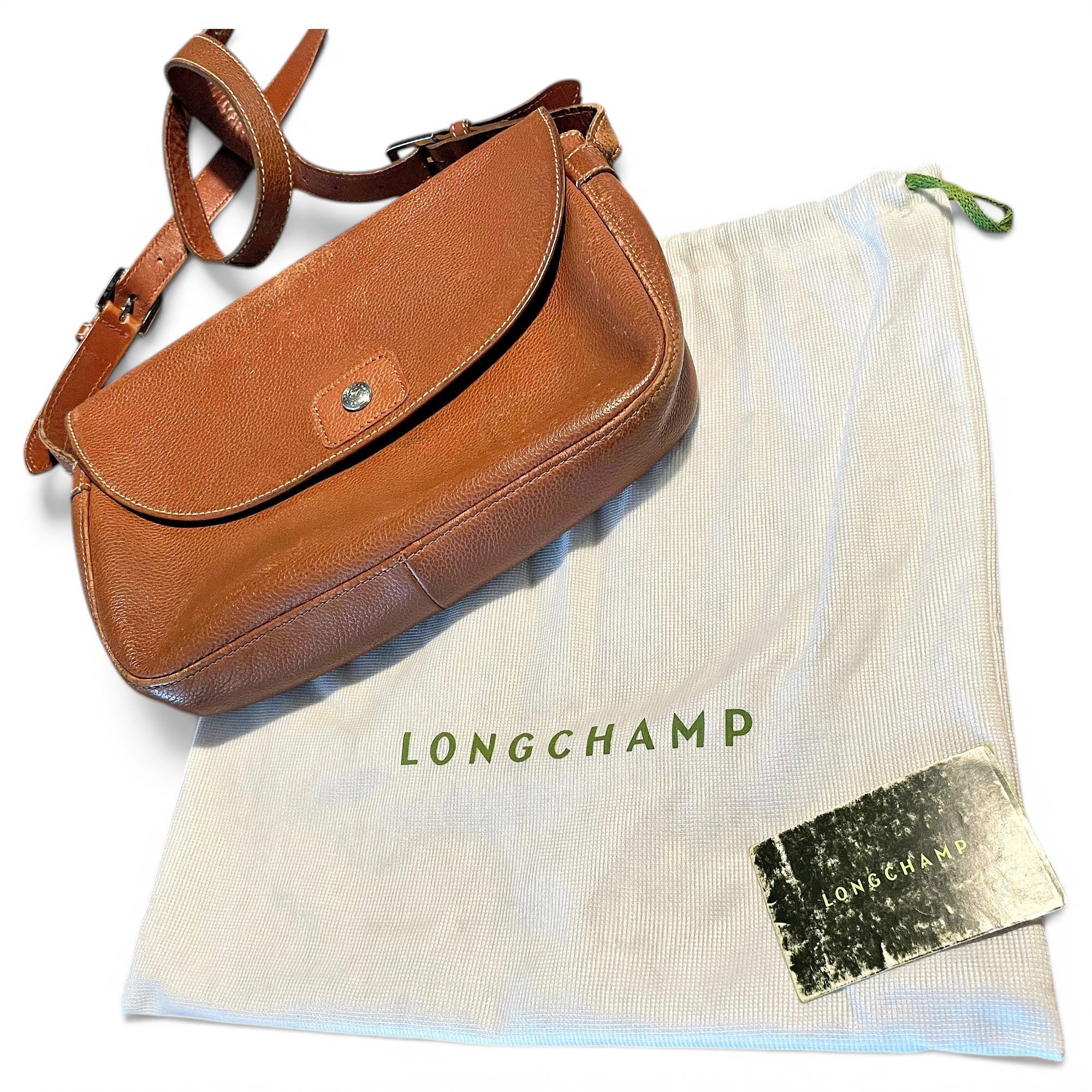 Leather crossbody bag