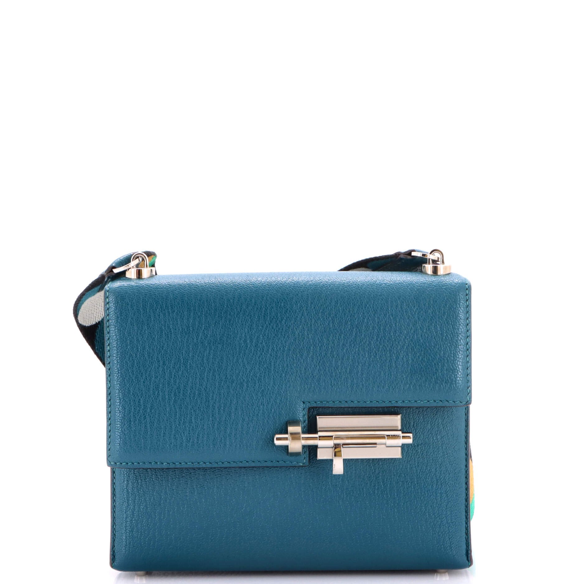 Verrou Bag Chevre Mysore and Canvas Mini