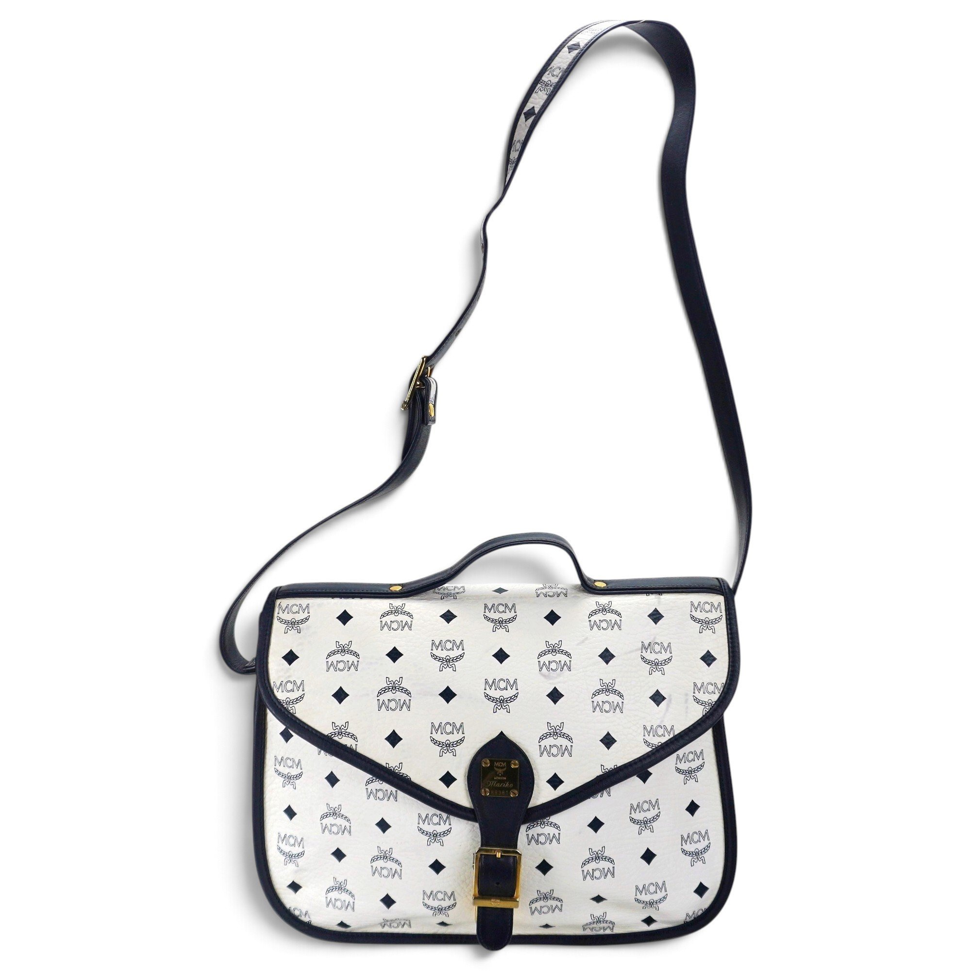 MCM Leather crossbody bag
