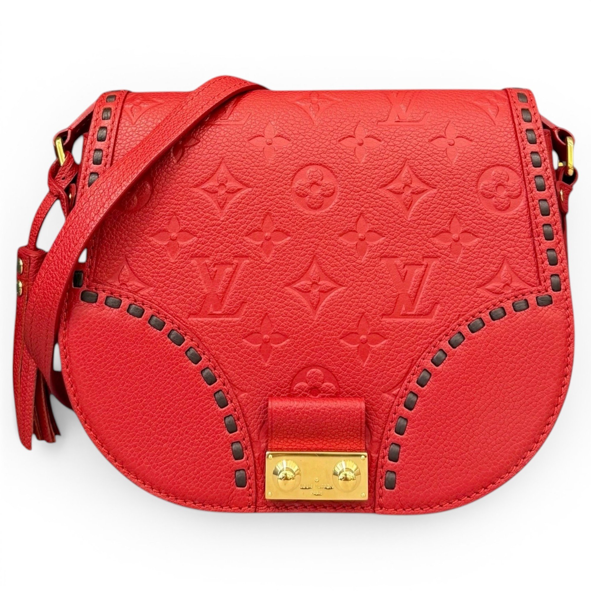 Junot pony-style calfskin crossbody bag