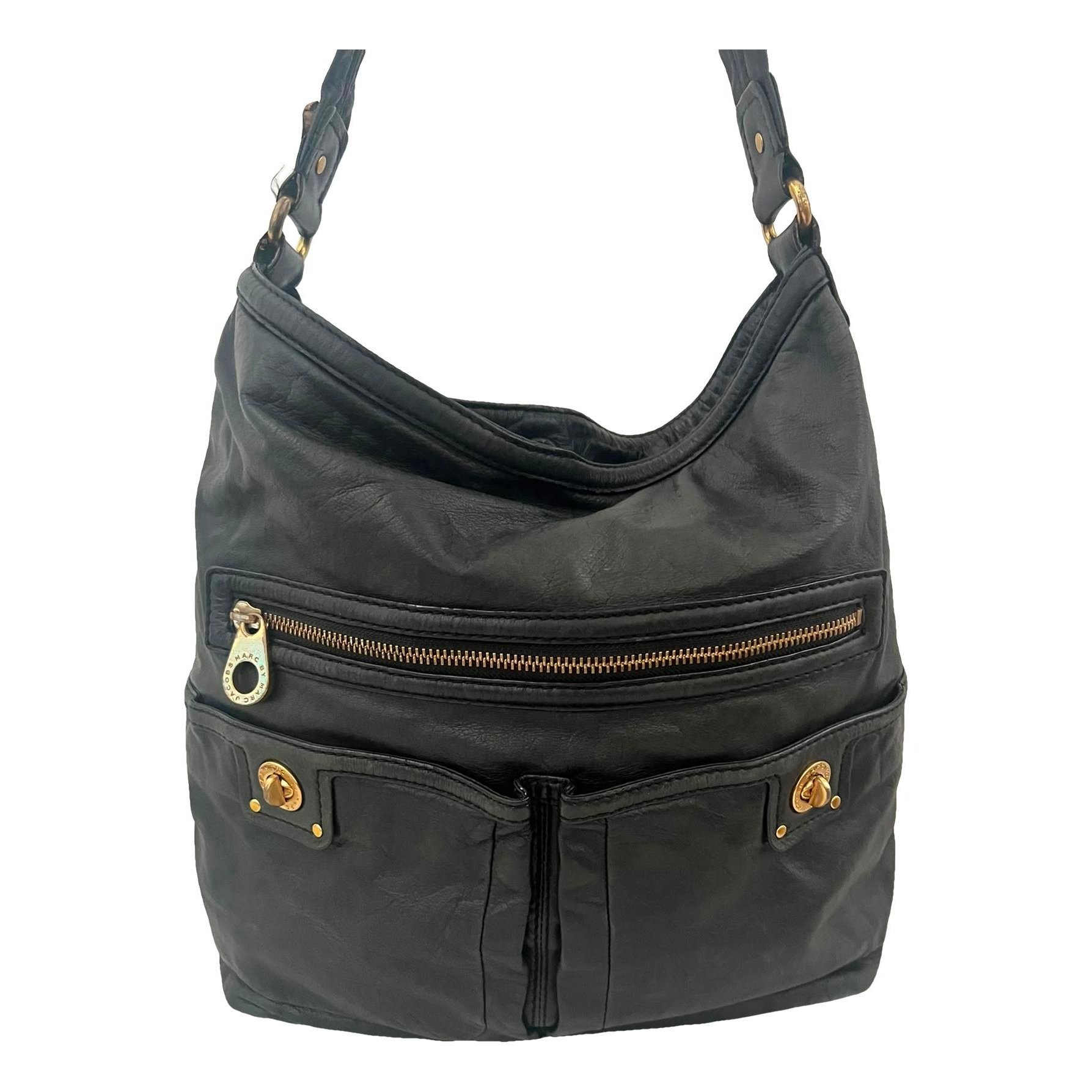 Leather handbag