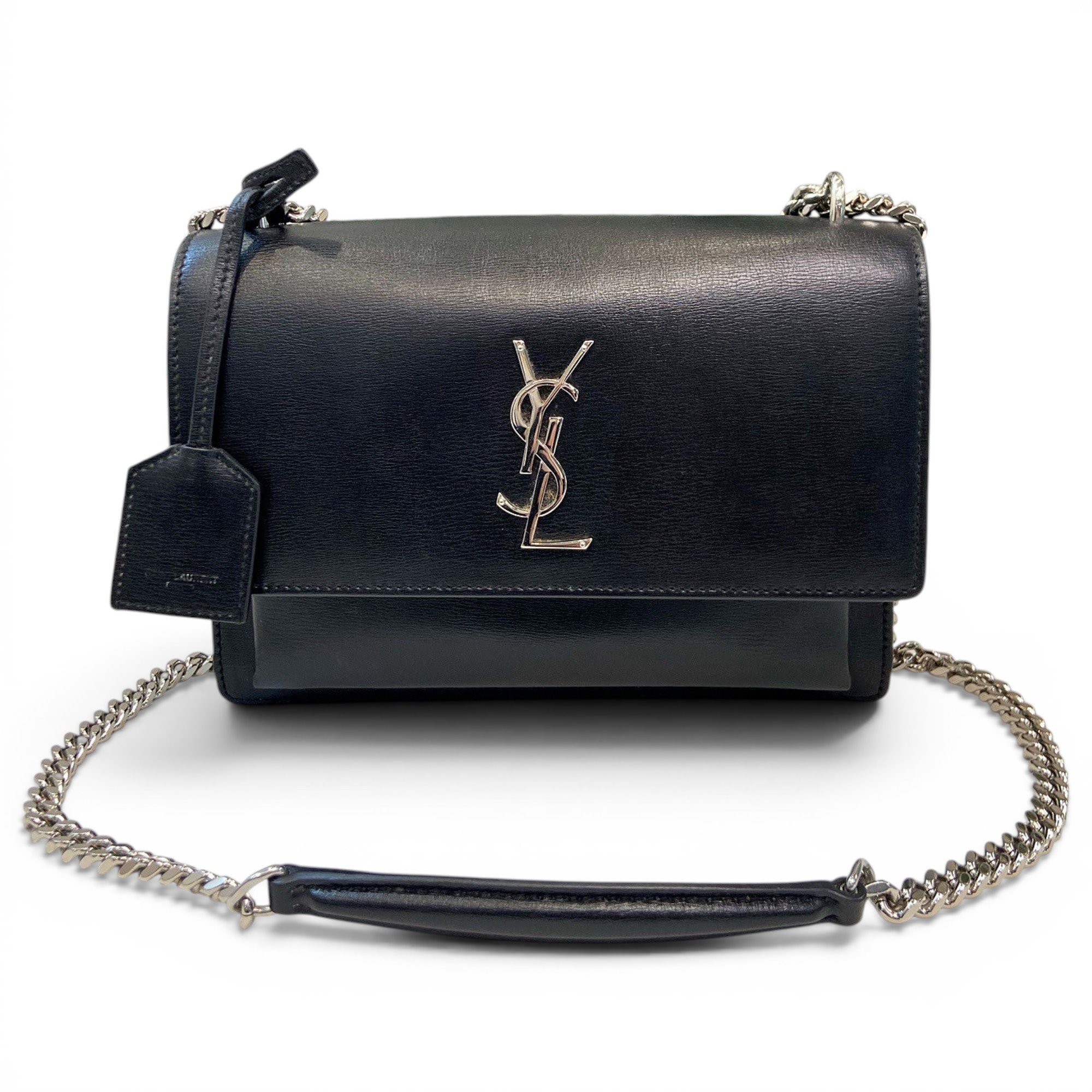 Sunset leather crossbody bag