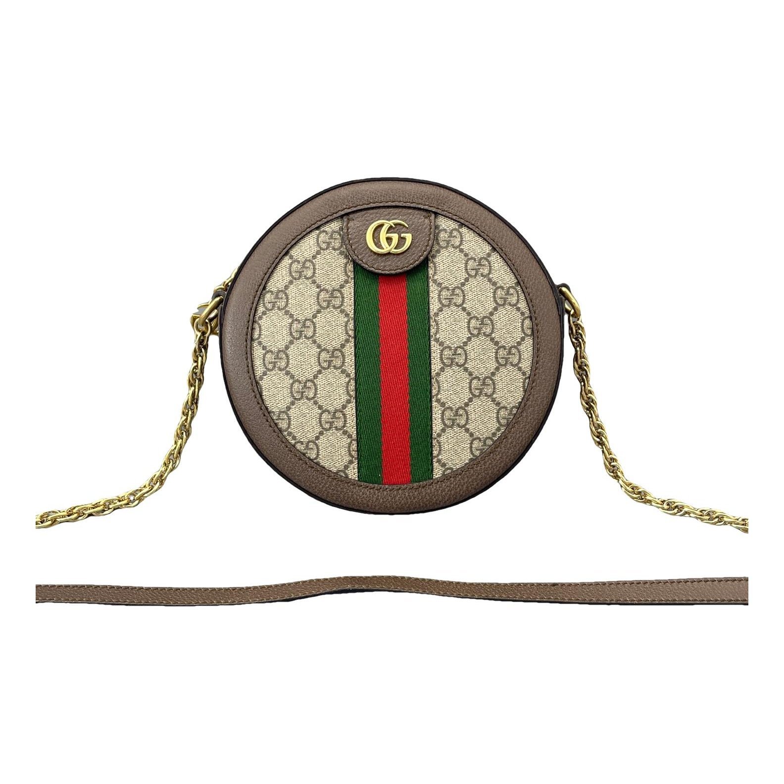 Ophidia Round cloth handbag