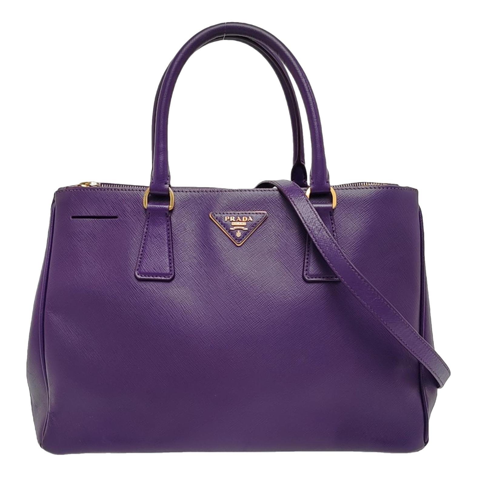 Galleria leather handbag