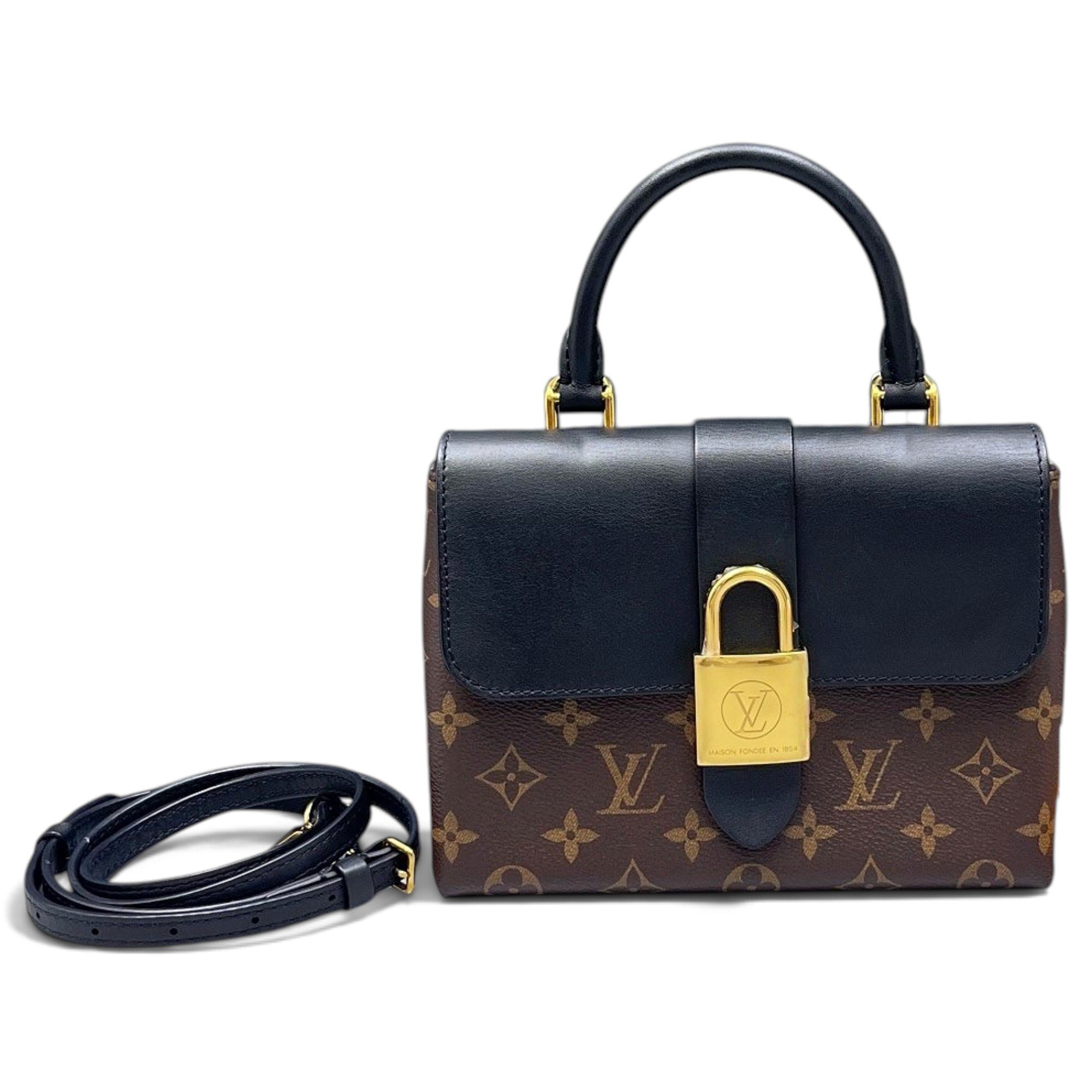 Locky BB leather handbag