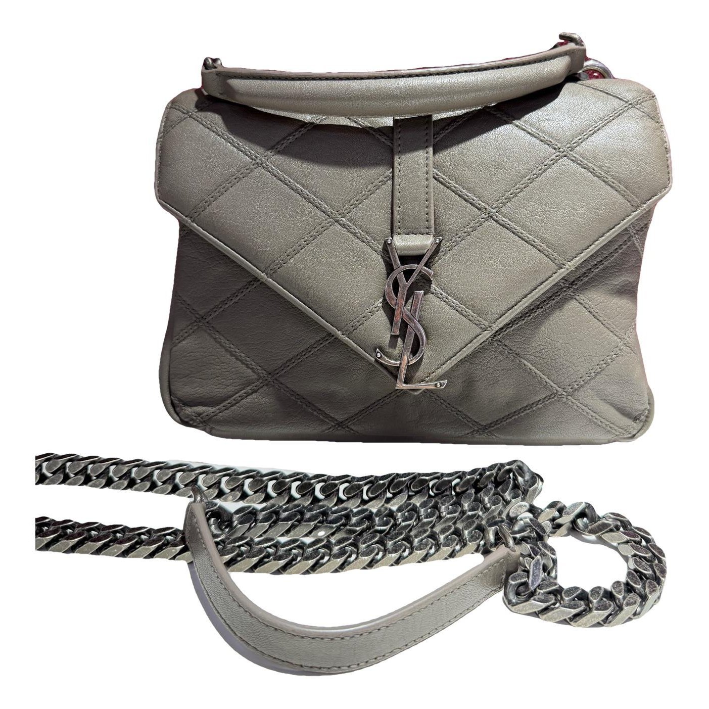 Collége monogramme leather handbag