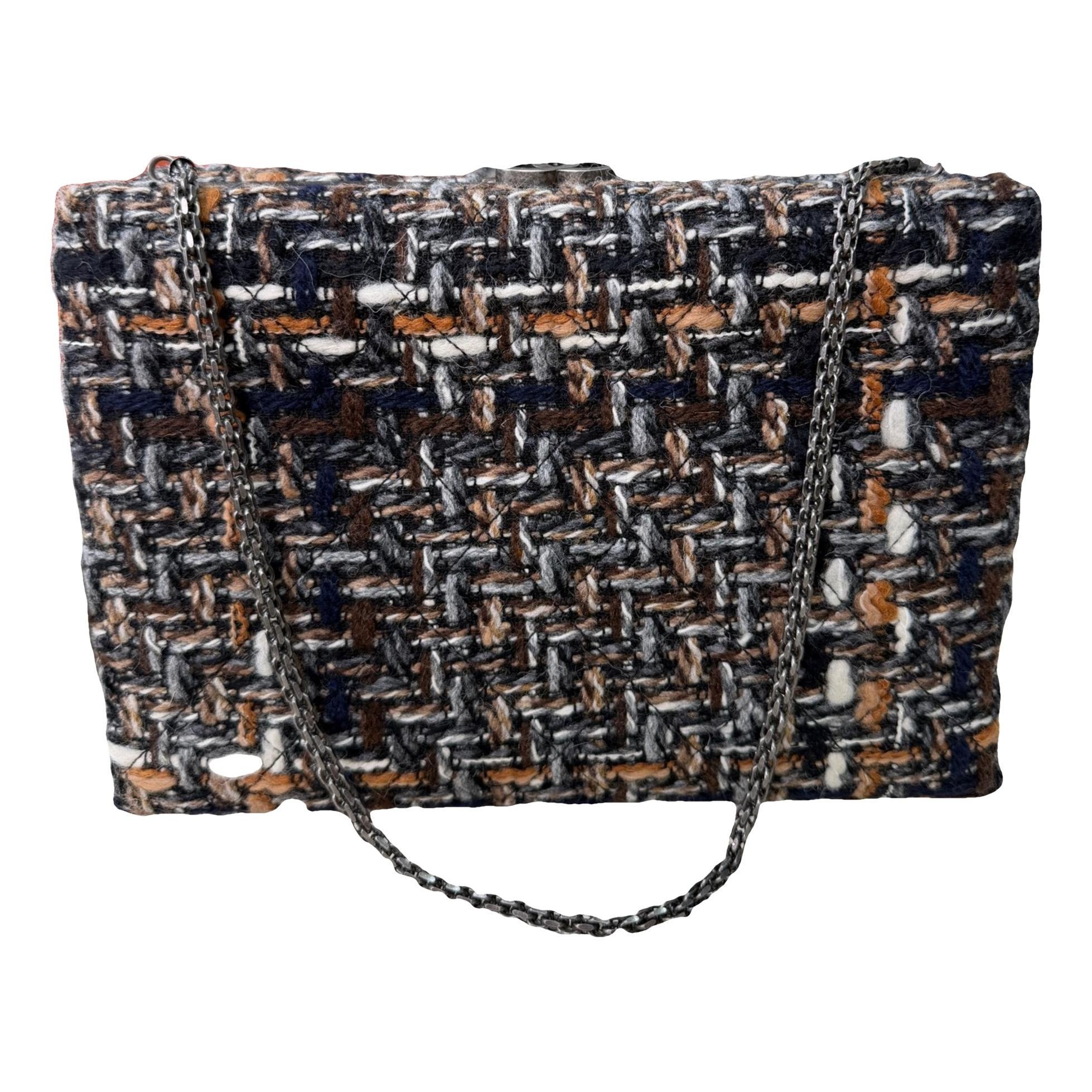 Tweed crossbody bag
