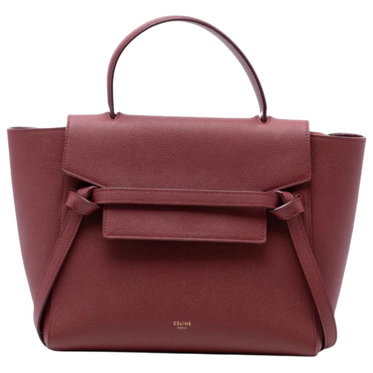Belt leather mini bag