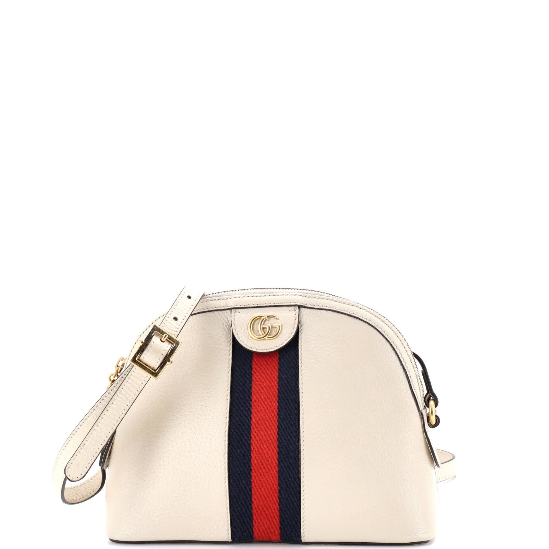 Gucci Ophidia Dome Shoulder Bag Leather Small