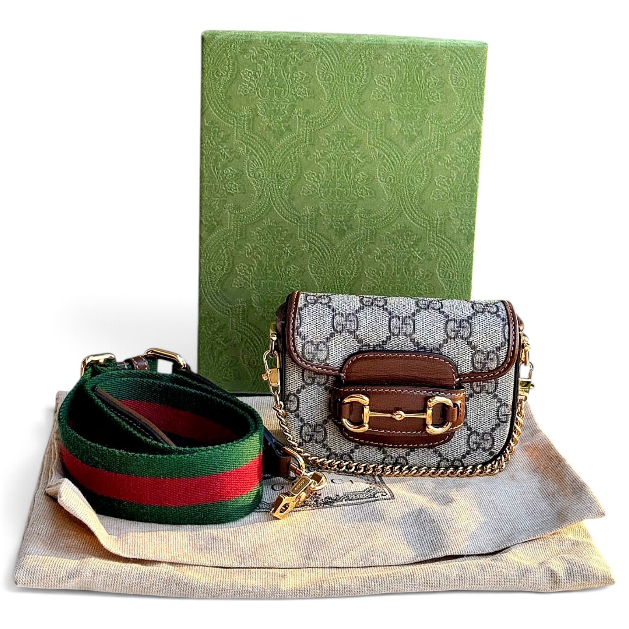 Horsebit 1955 leather crossbody bag