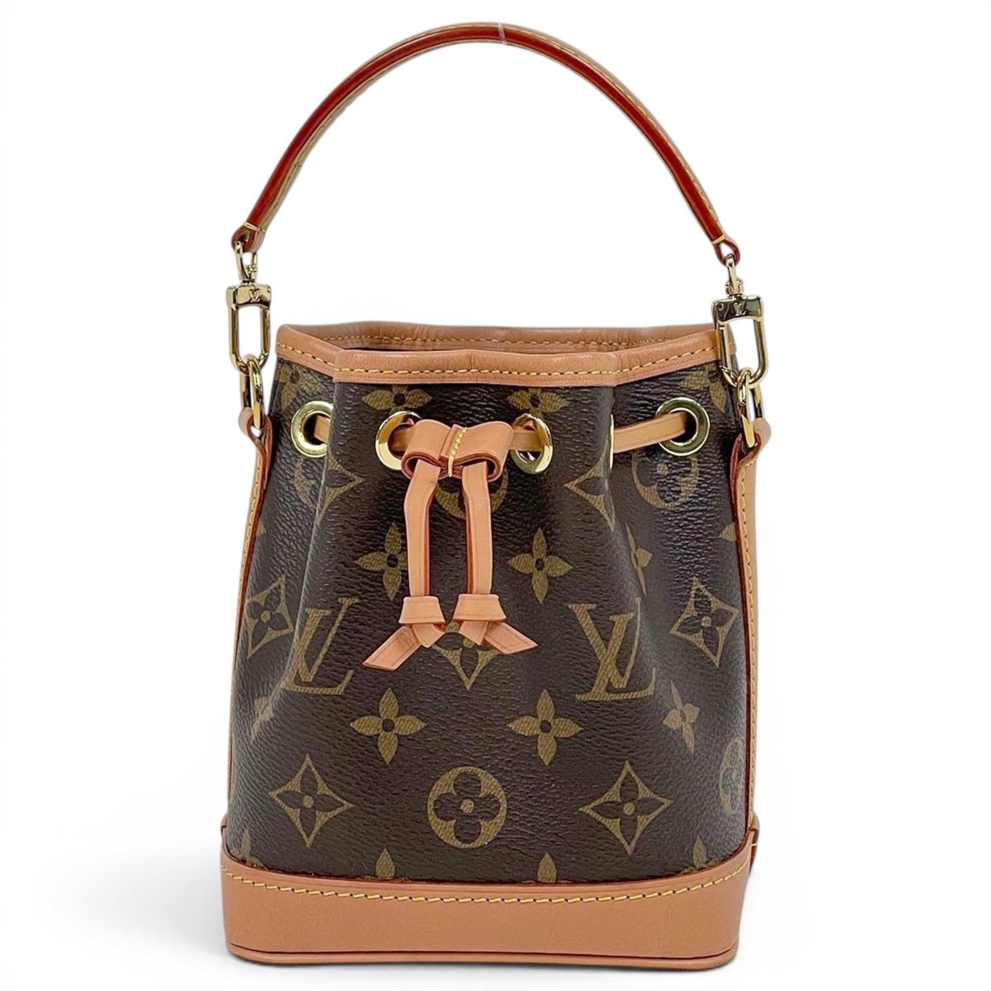 Nano Noé leather bag