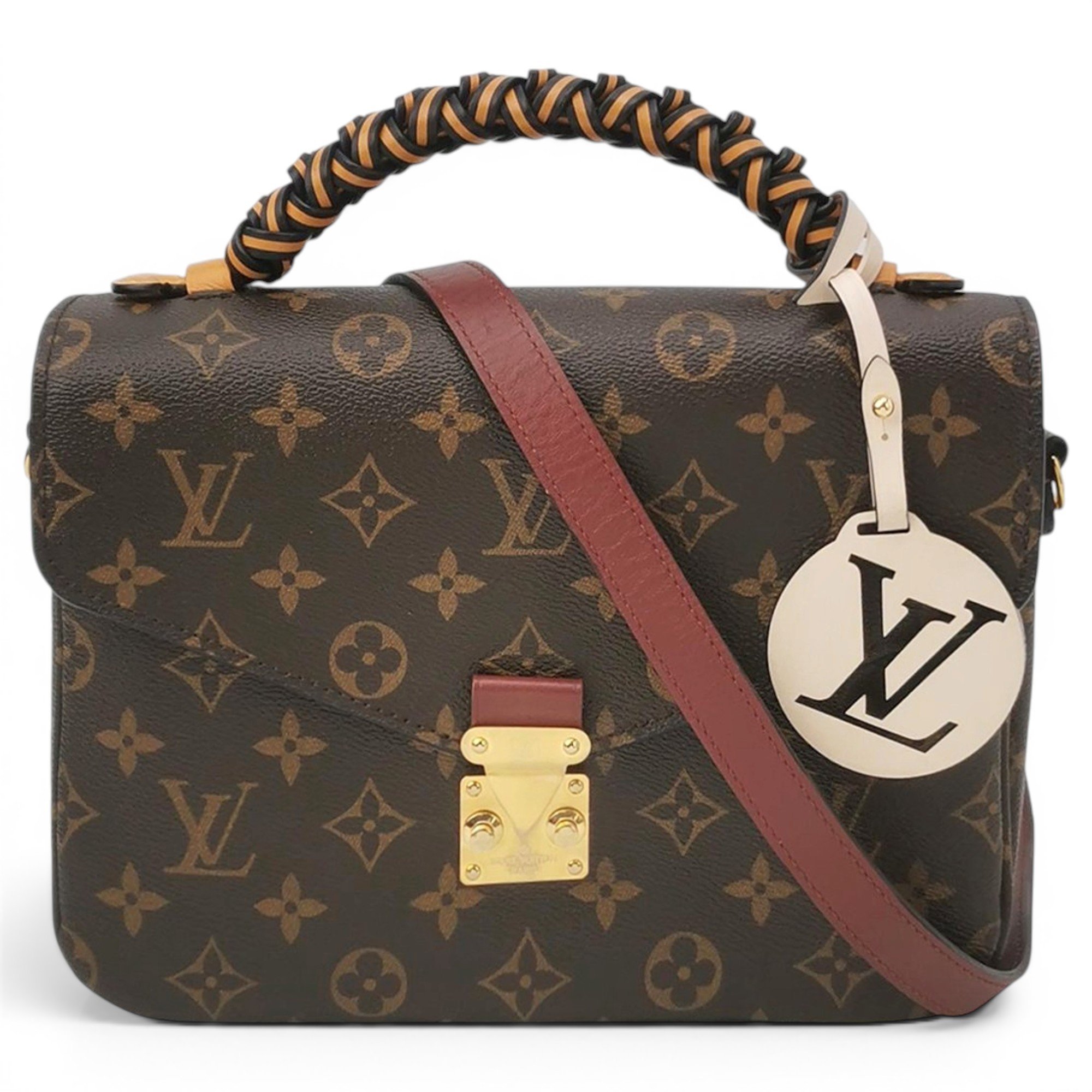 Metis leather handbag