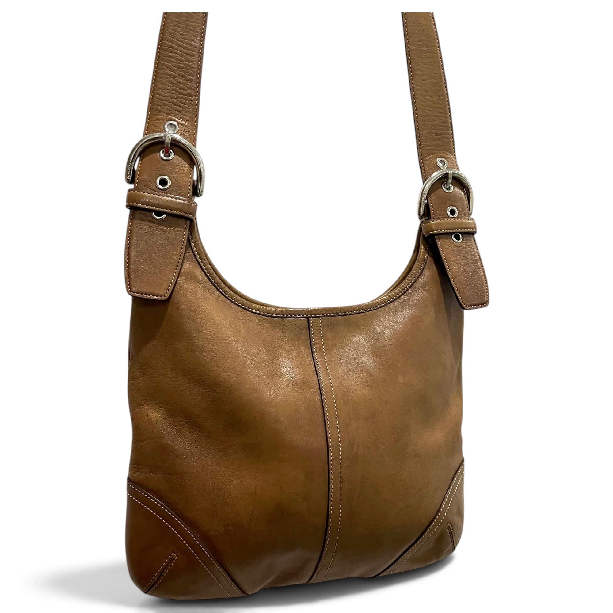 Leather crossbody bag