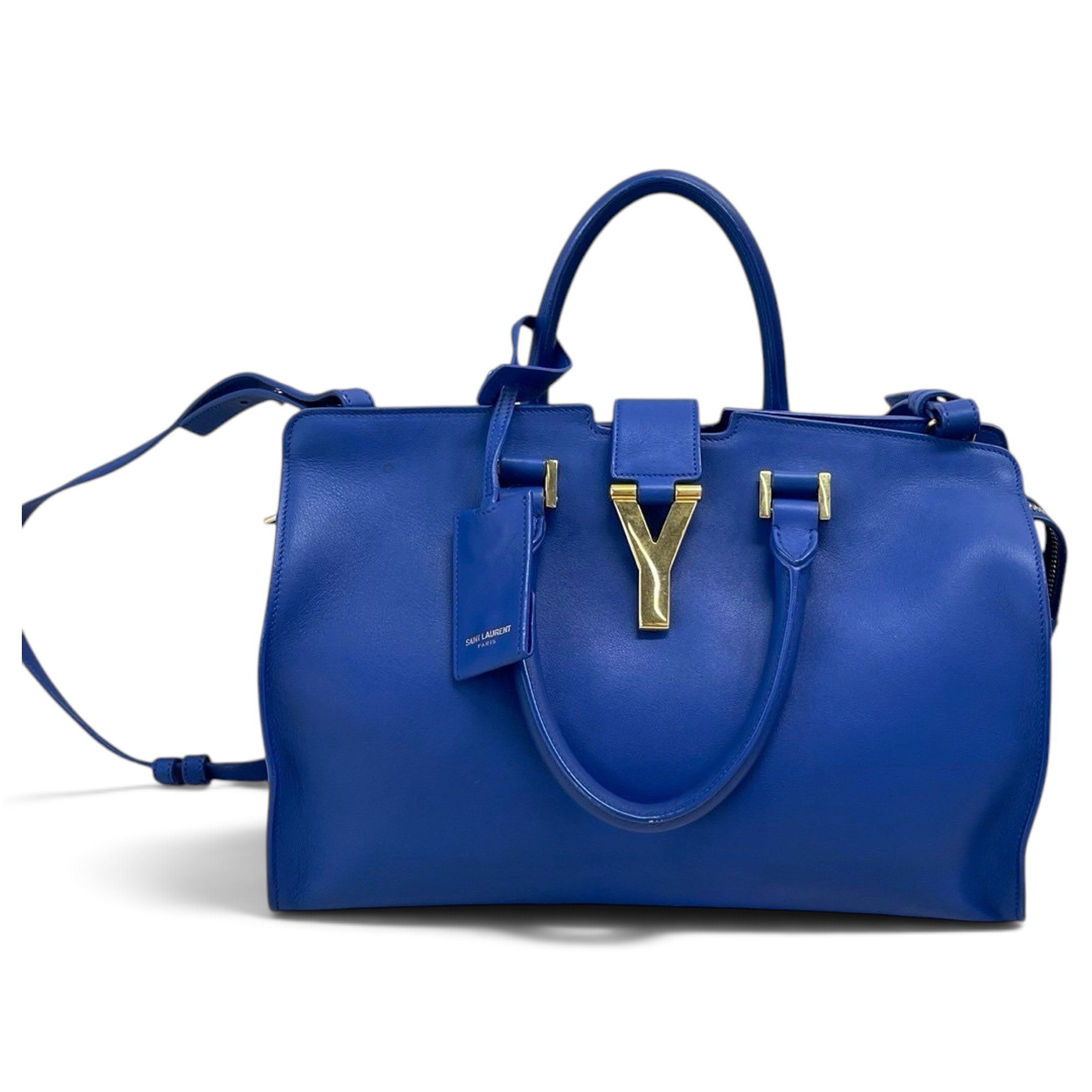 Cabas Rive Gauche leather handbag
