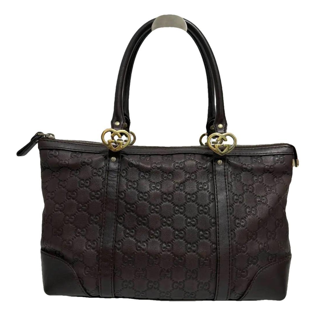 Abbey leather tote