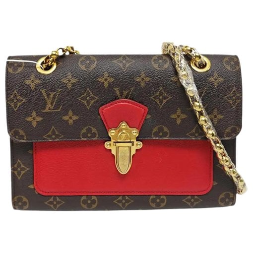 Victoire leather crossbody bag