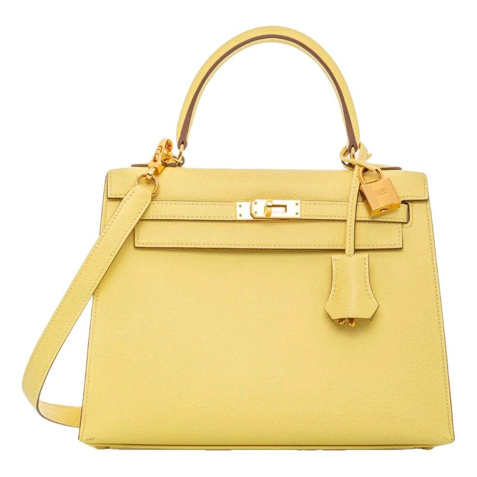 Kelly 25 leather handbag