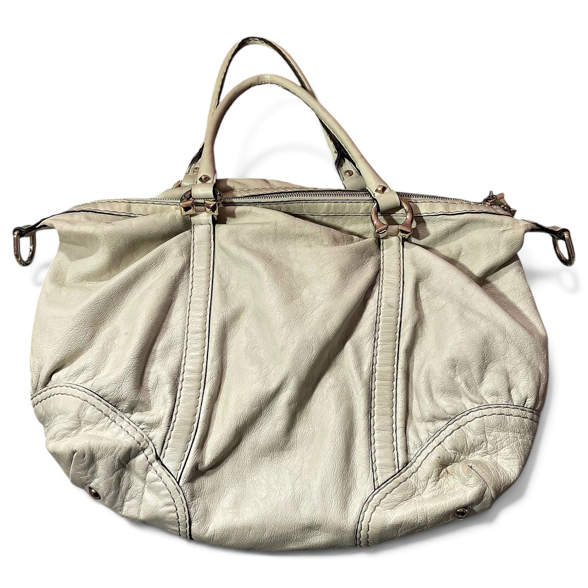 Leather handbag