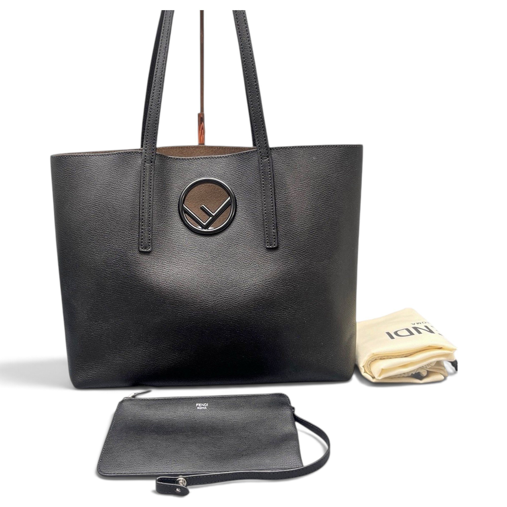Leather tote