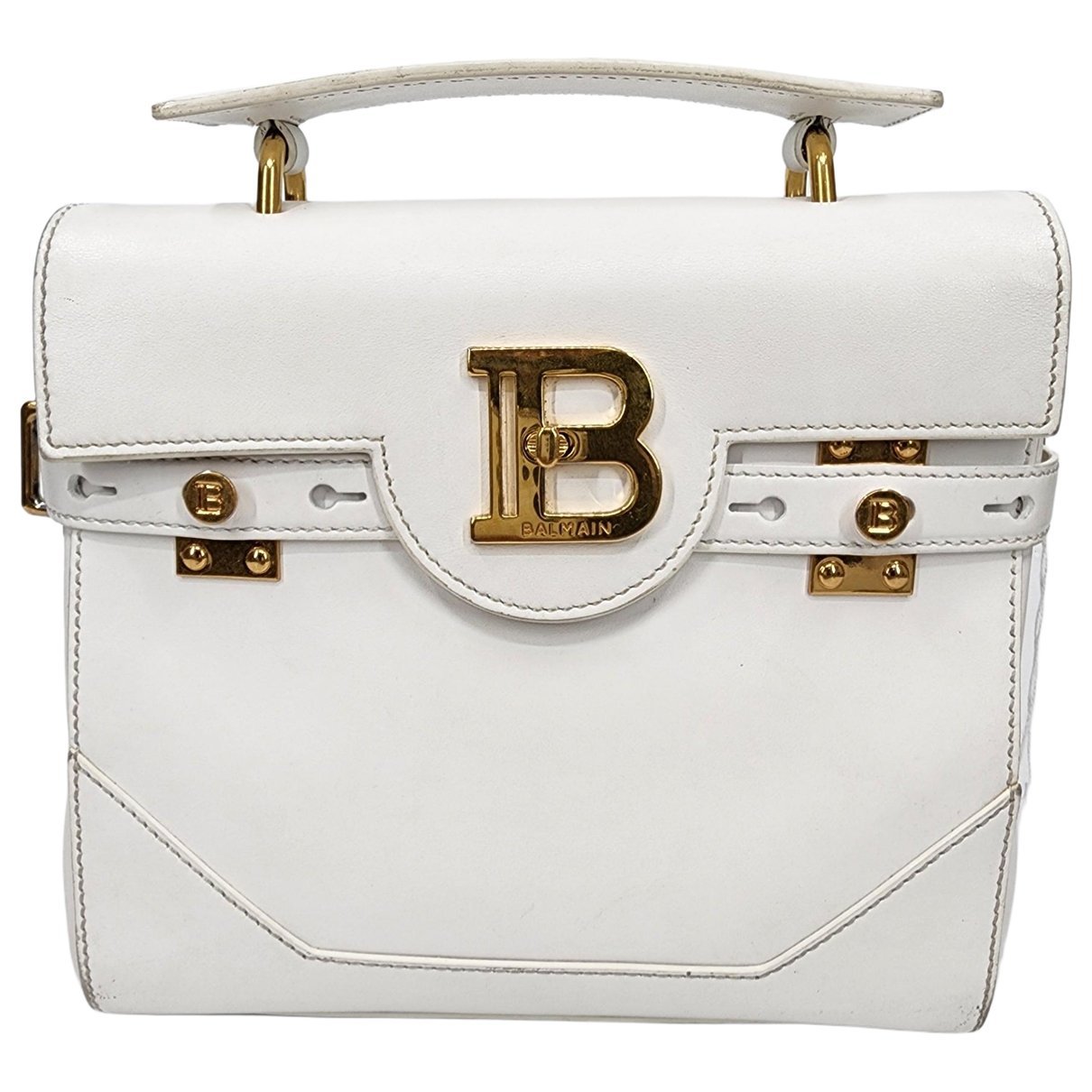 Balmain BBuzz leather tote