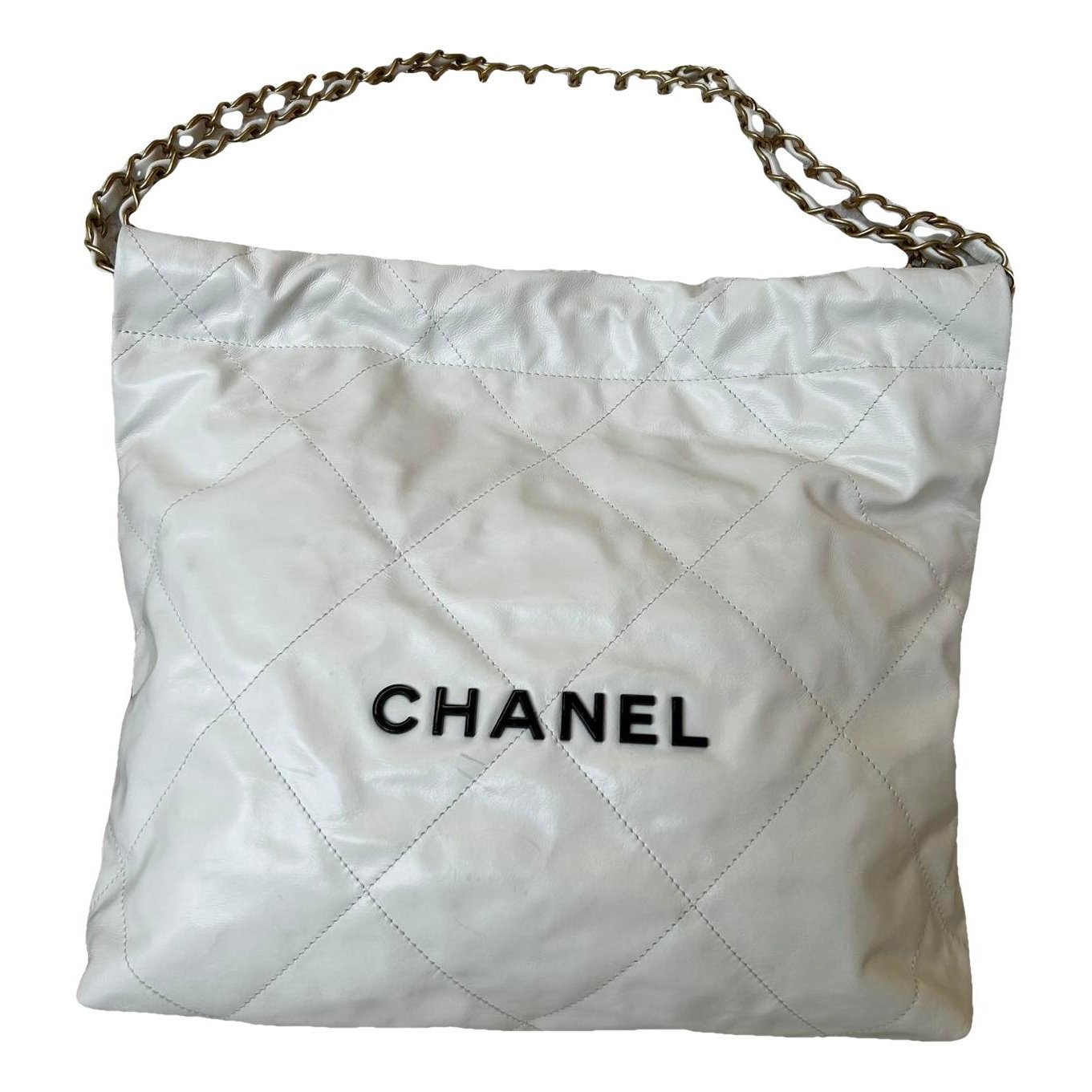 Chanel 22 leather tote