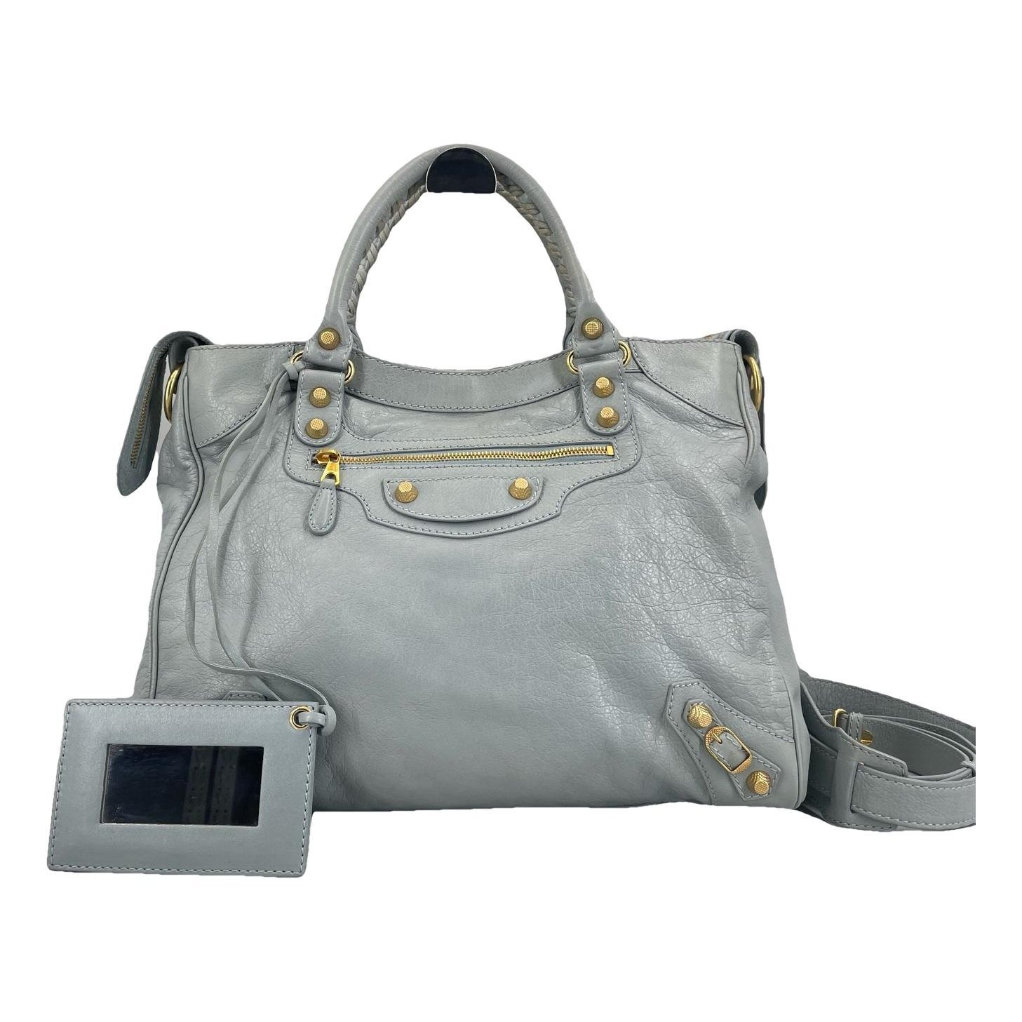 Leather handbag