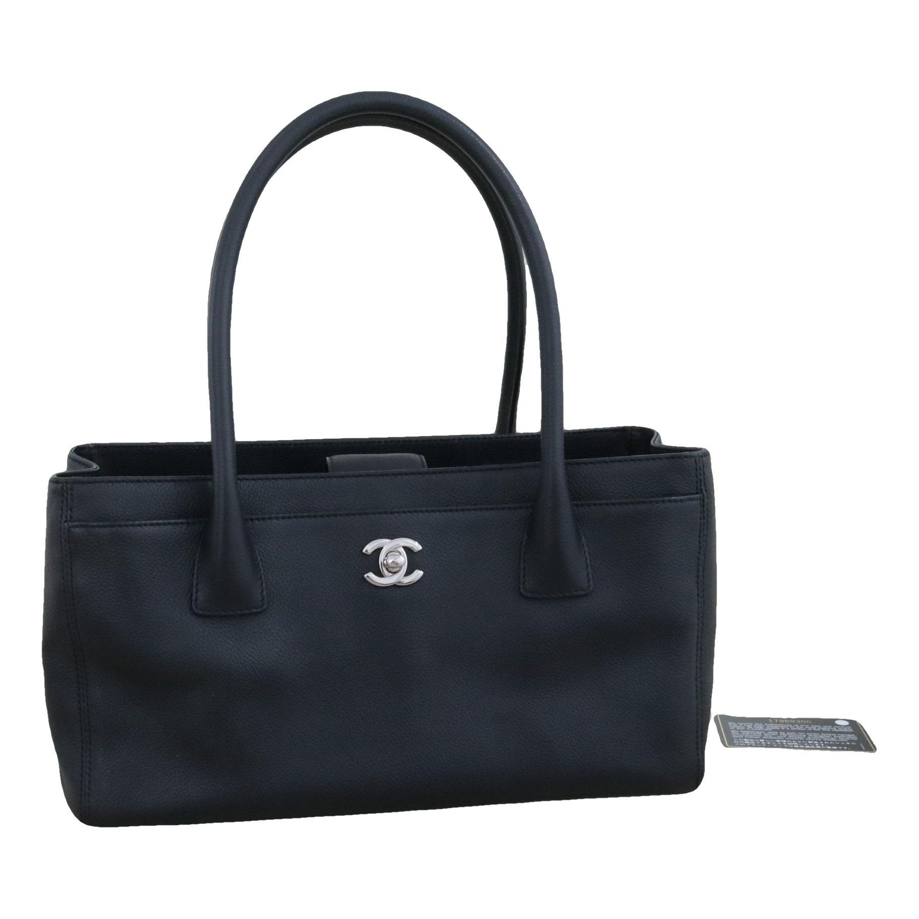 Leather tote