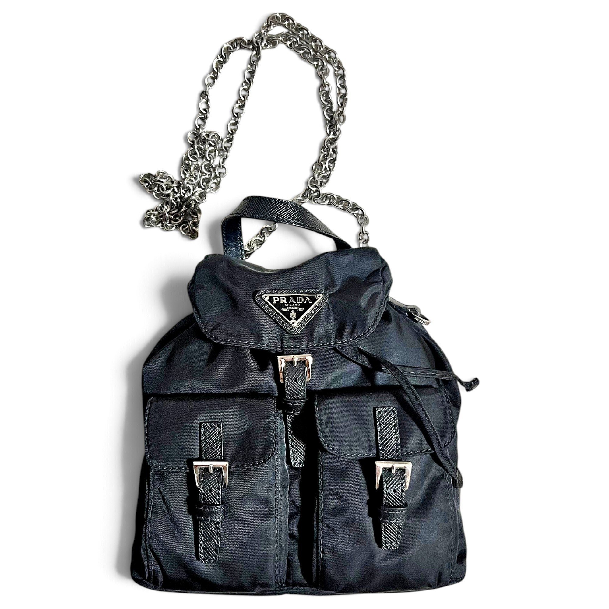 Re-Nylon crossbody bag