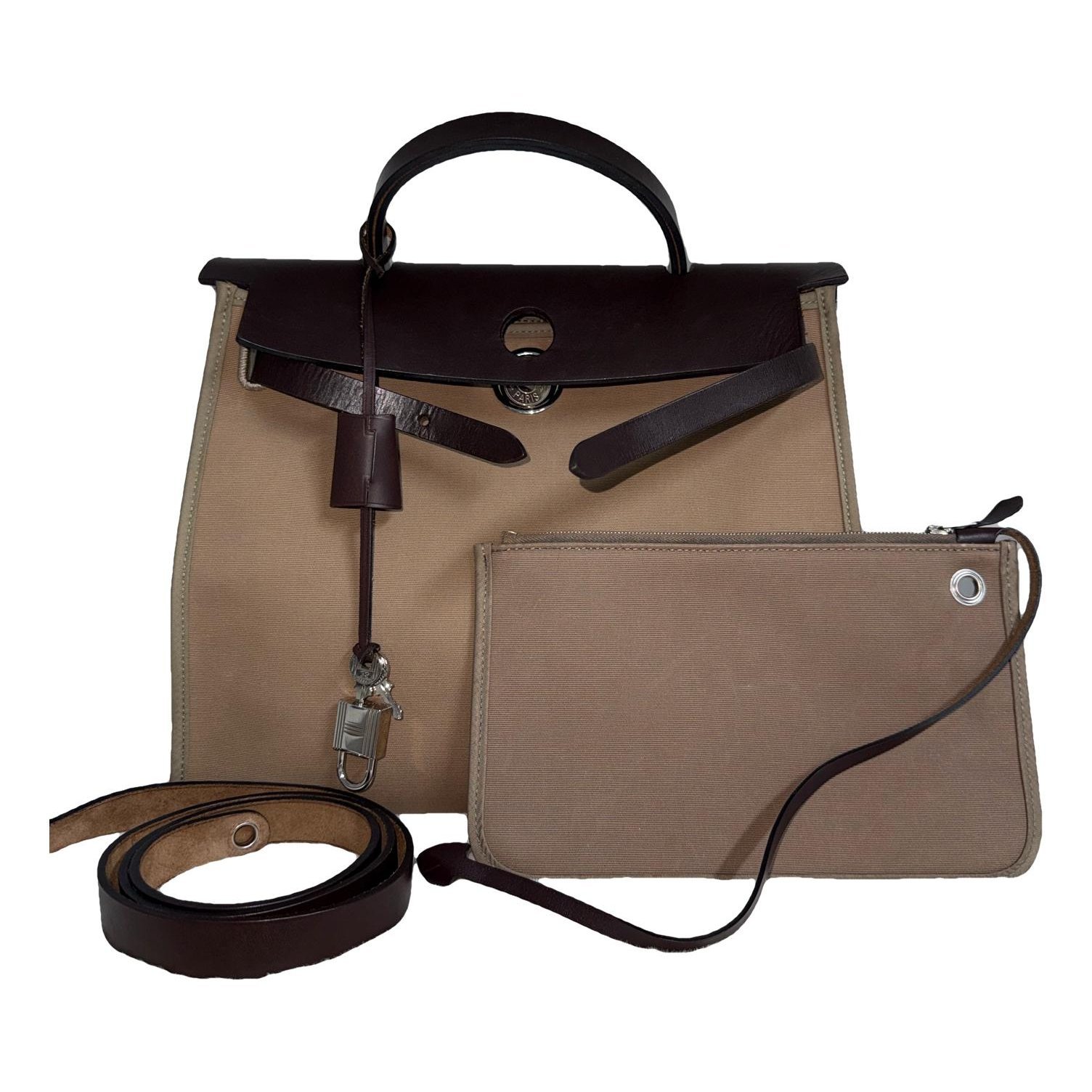 Herbag leather handbag