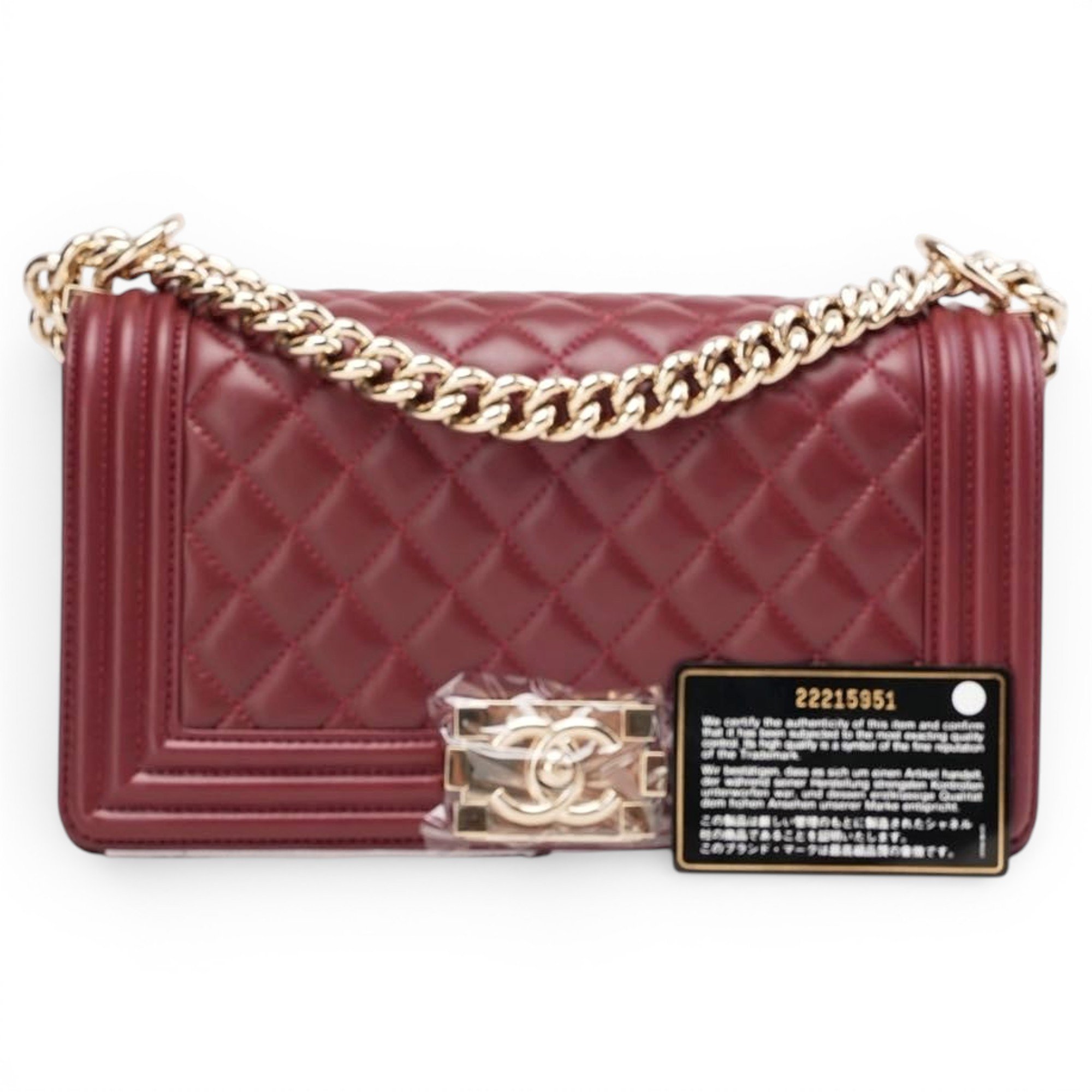 Boy leather handbag