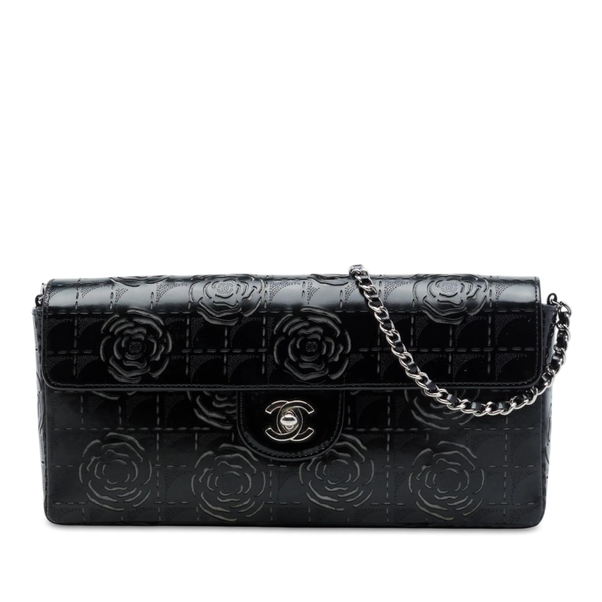 Patent leather handbag