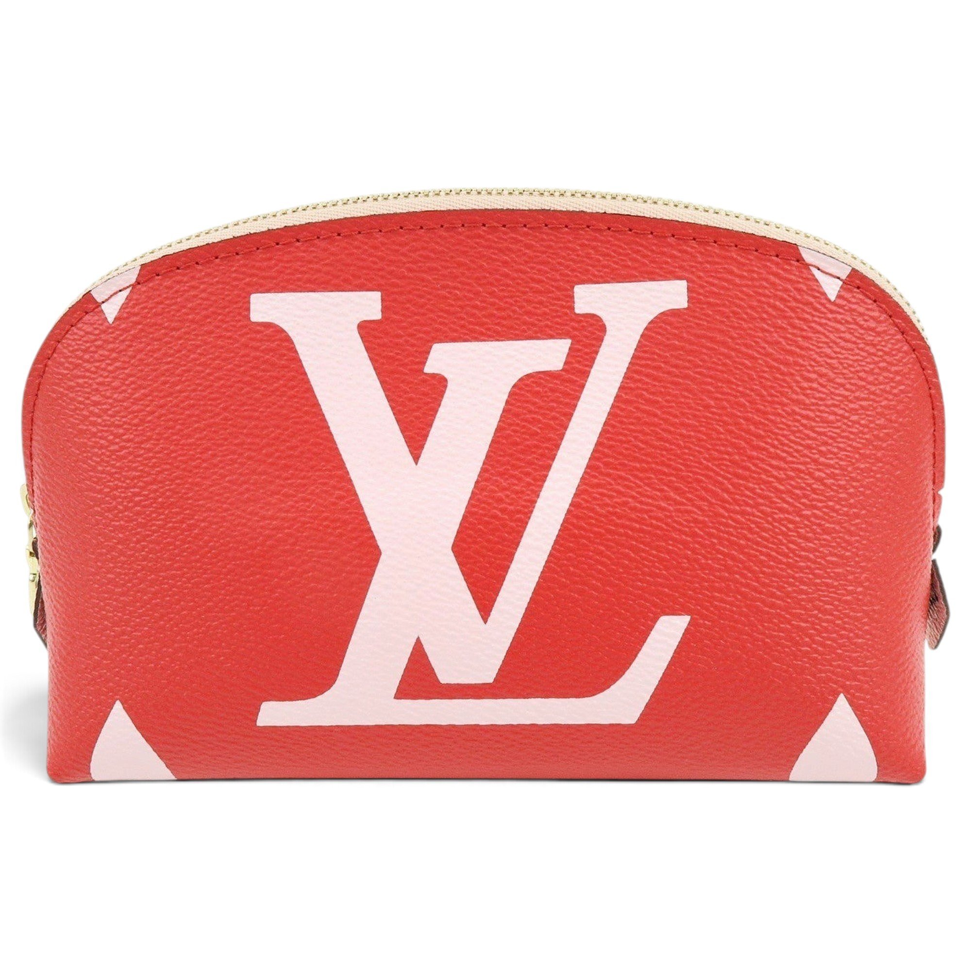 Leather vanity case