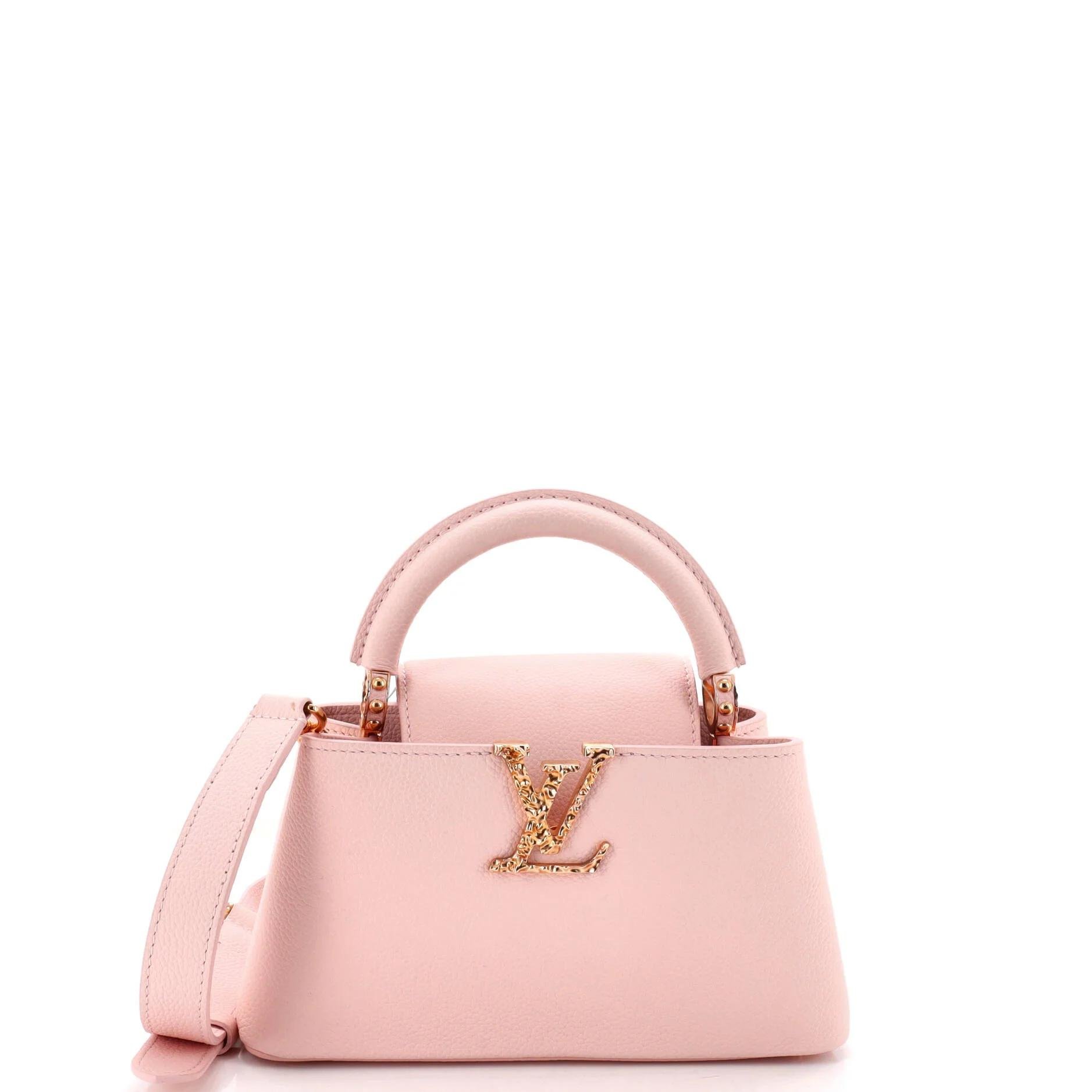 Capucines leather handbag