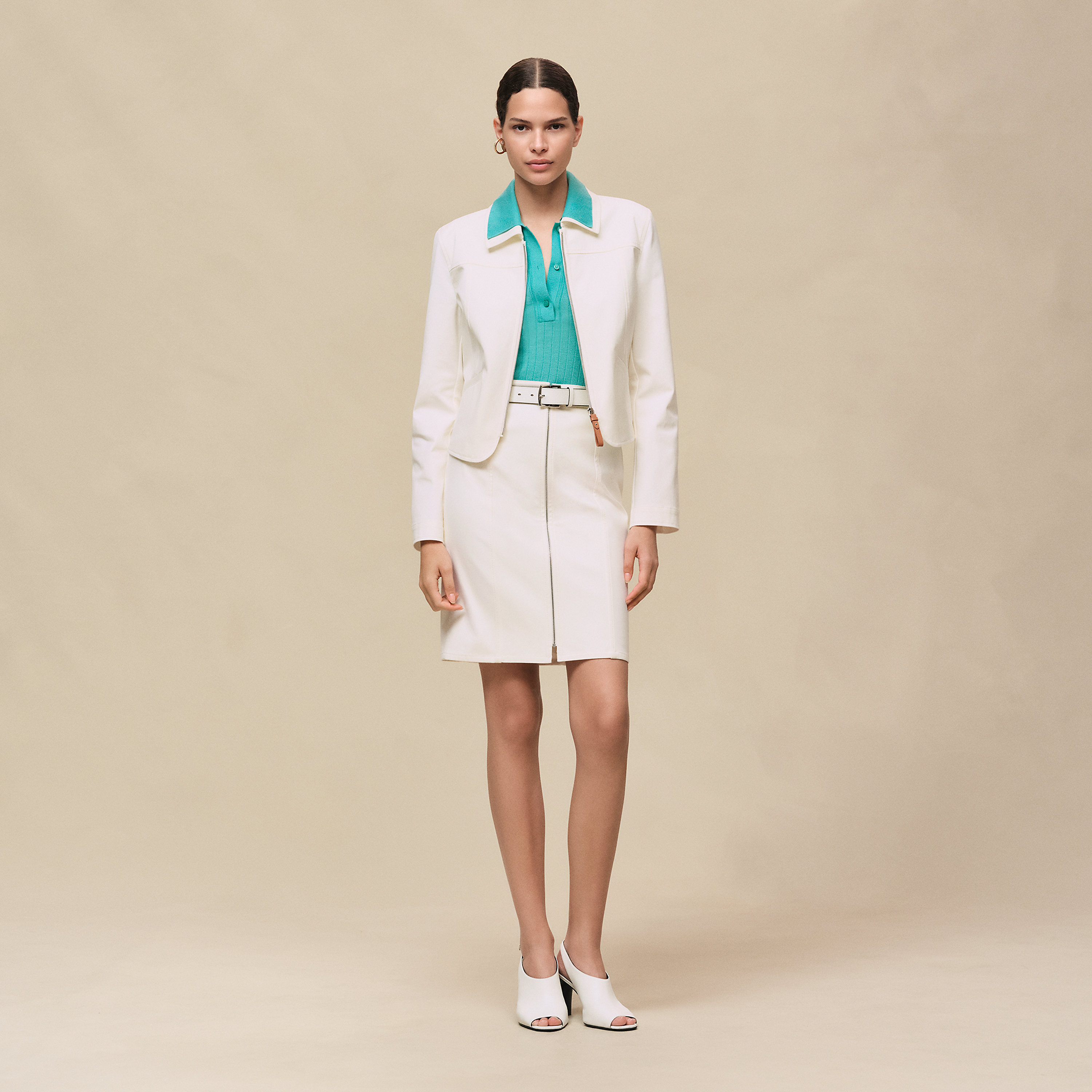Double cotton twill jacket