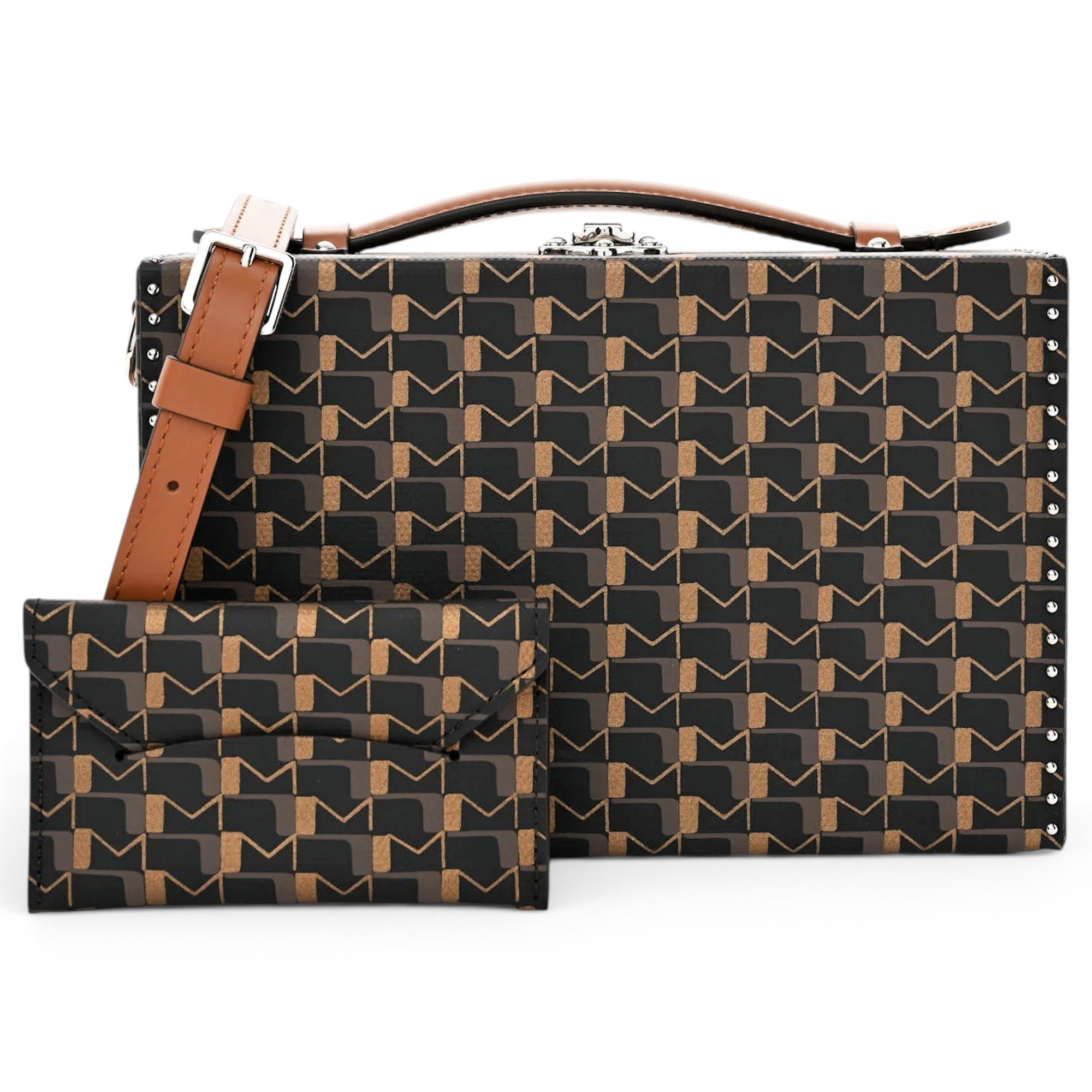 Leather crossbody bag