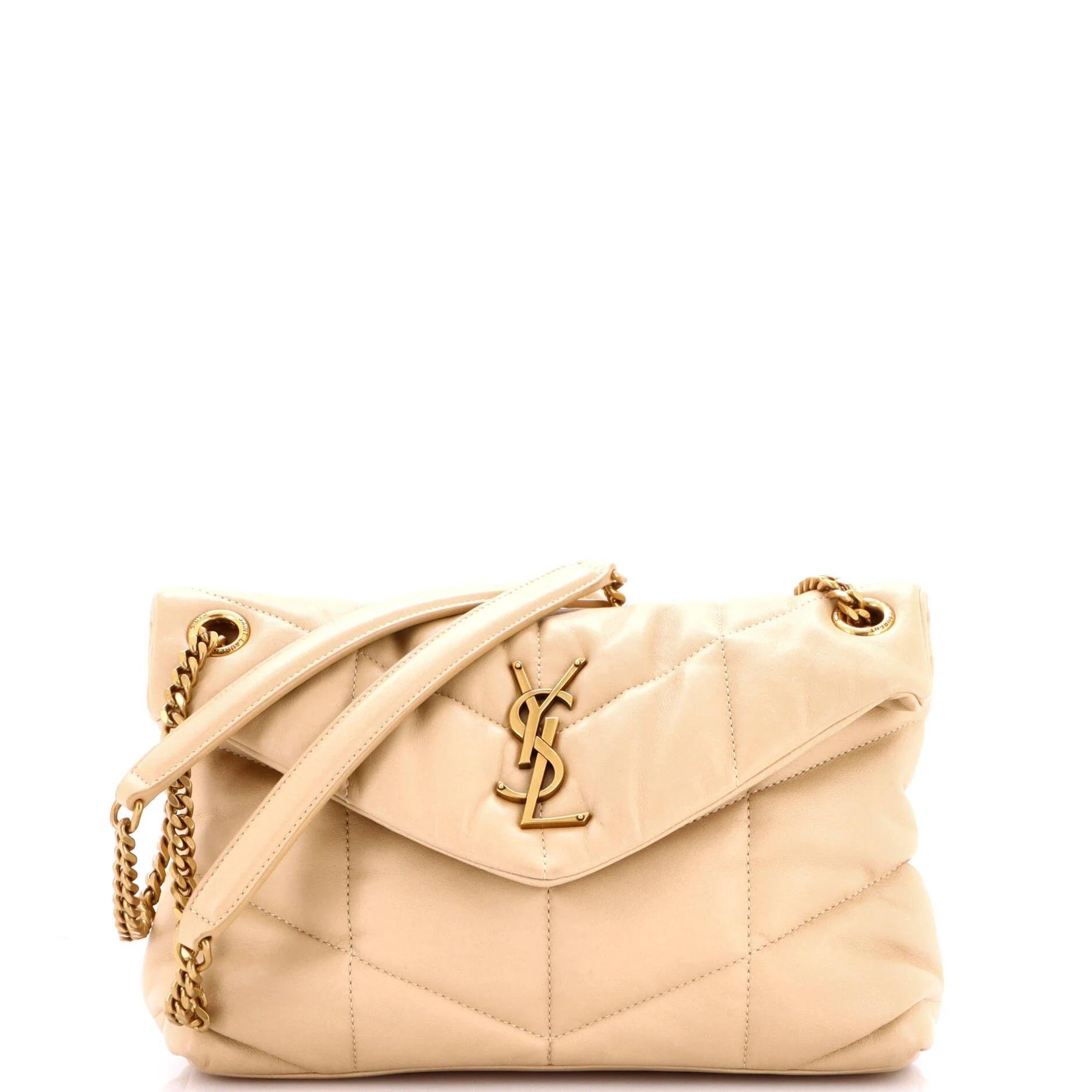 Loulou Puffer leather crossbody bag