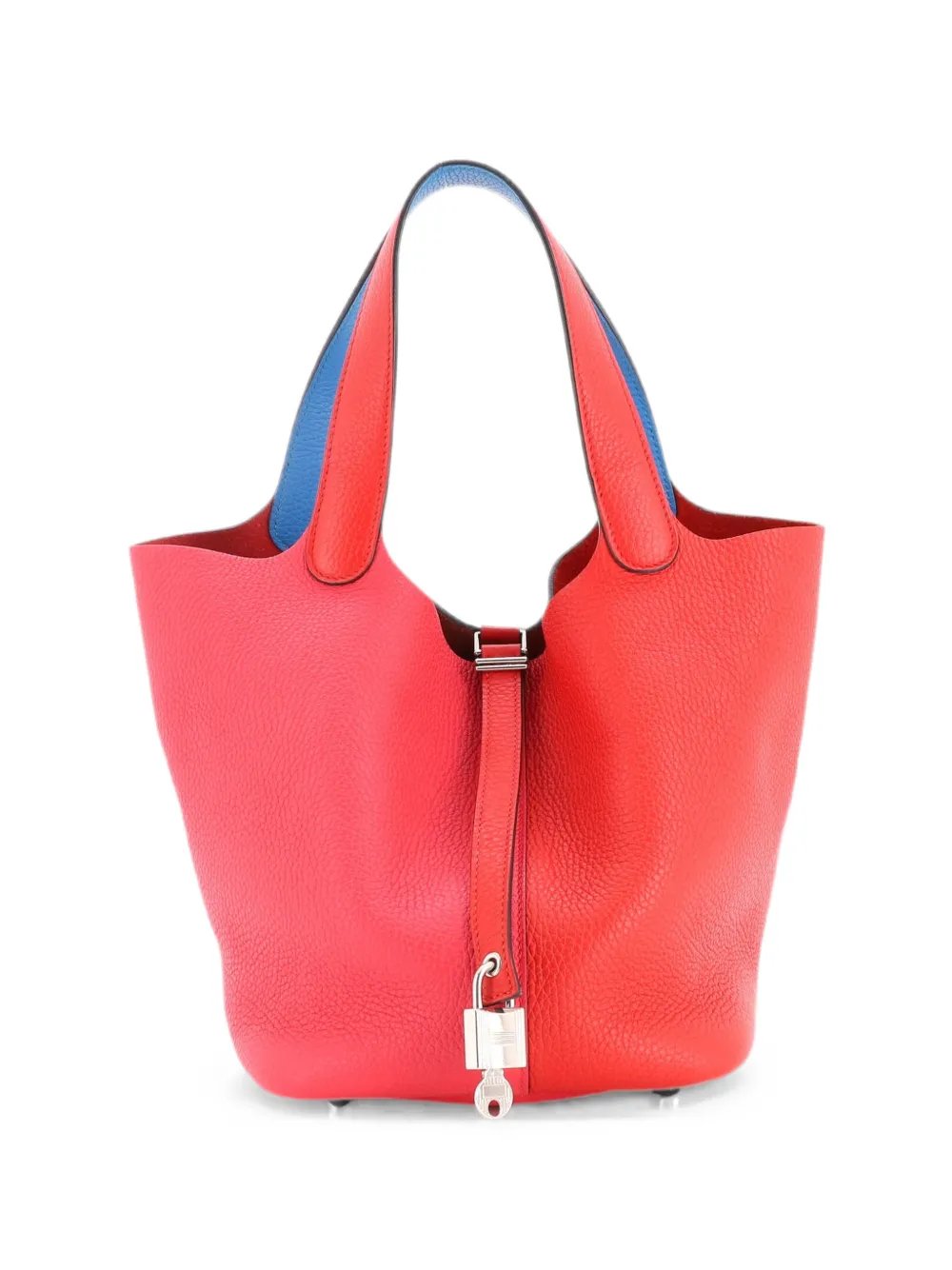 Casaque Picotin Lock Bag Clemence MM bucket bag
