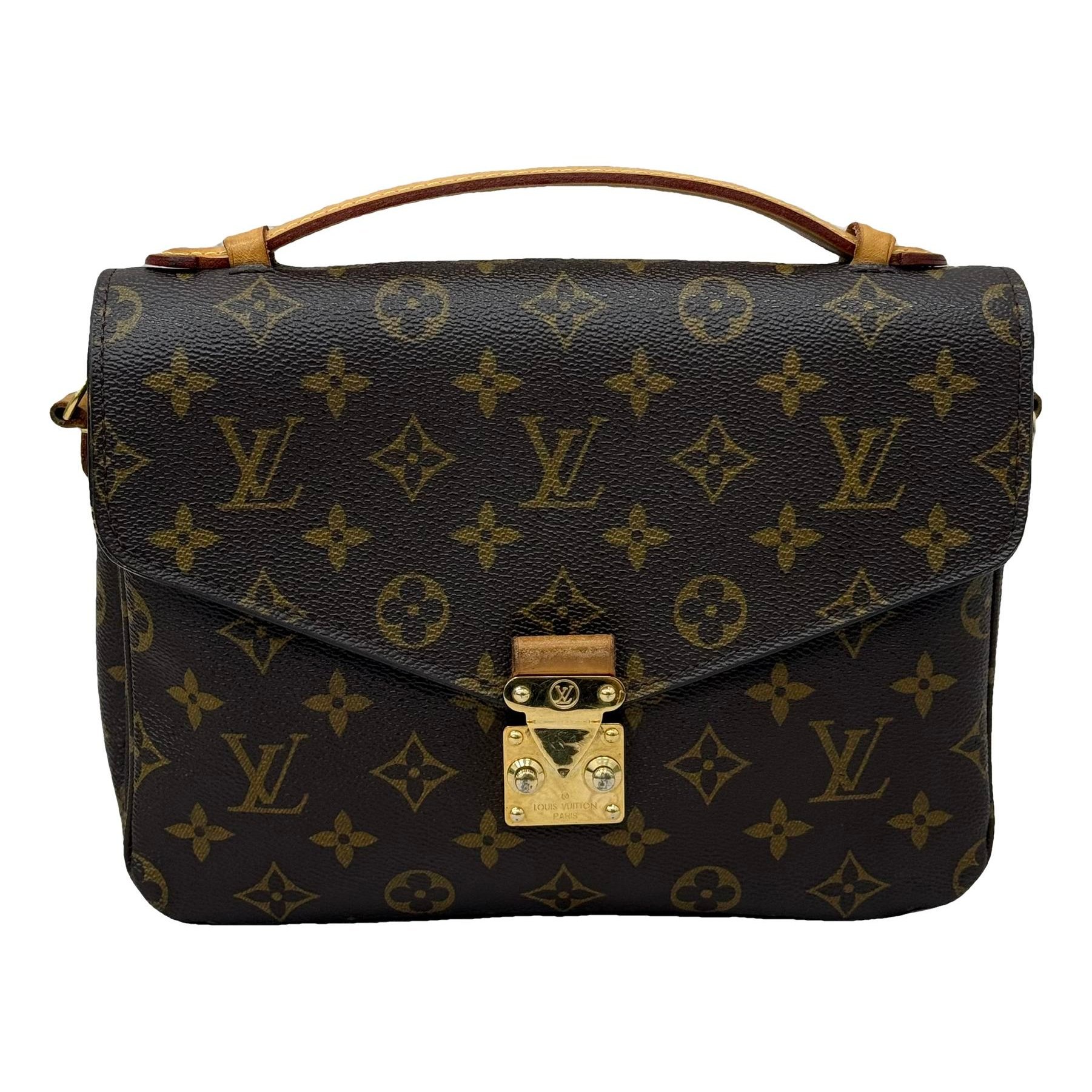 Metis leather handbag