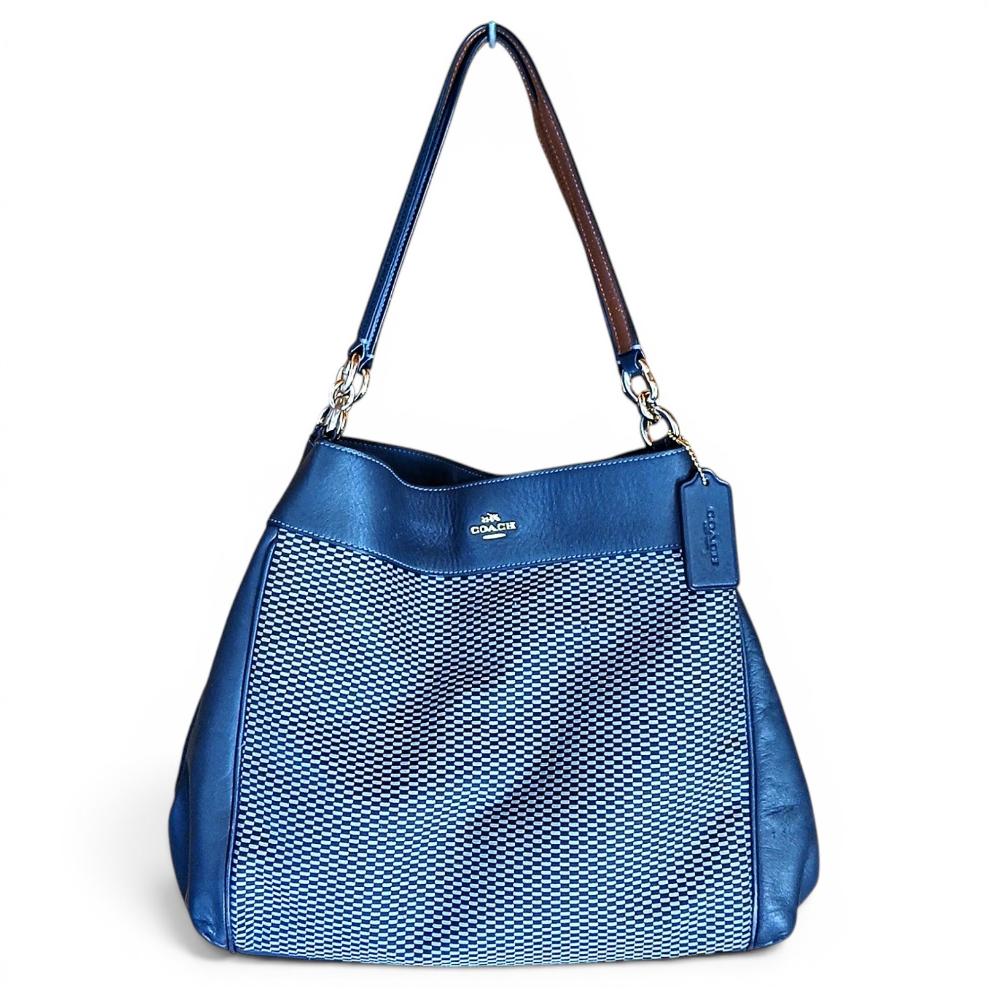 Leather handbag