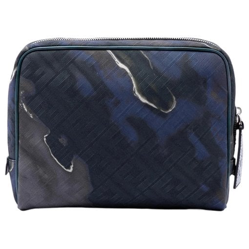 Fendi FF cloth clutch bag