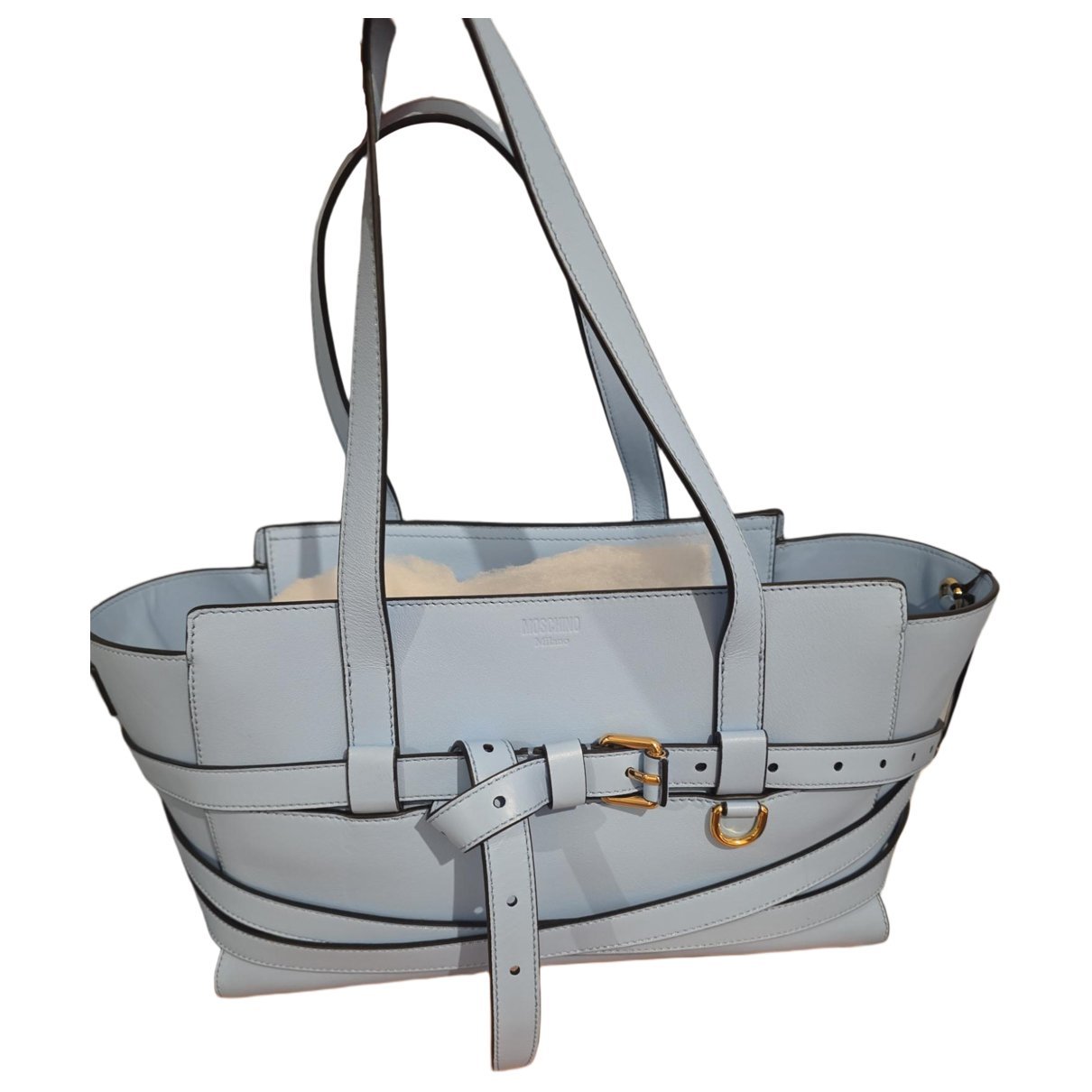 Leather tote