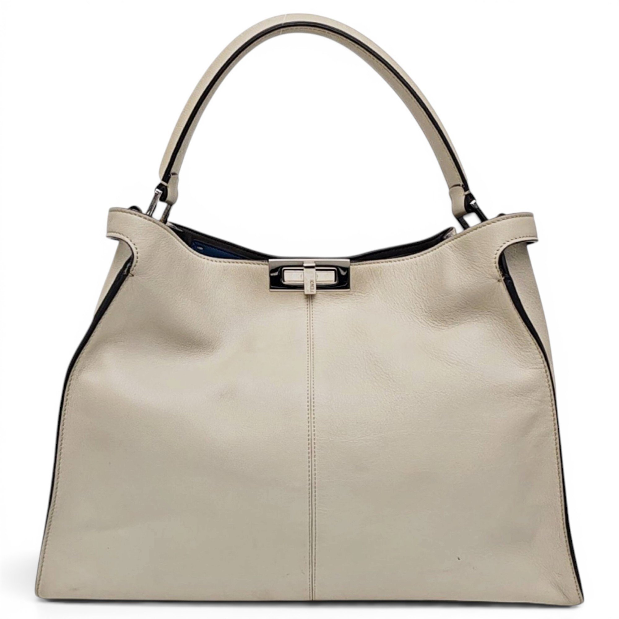 Peekaboo leather handbag