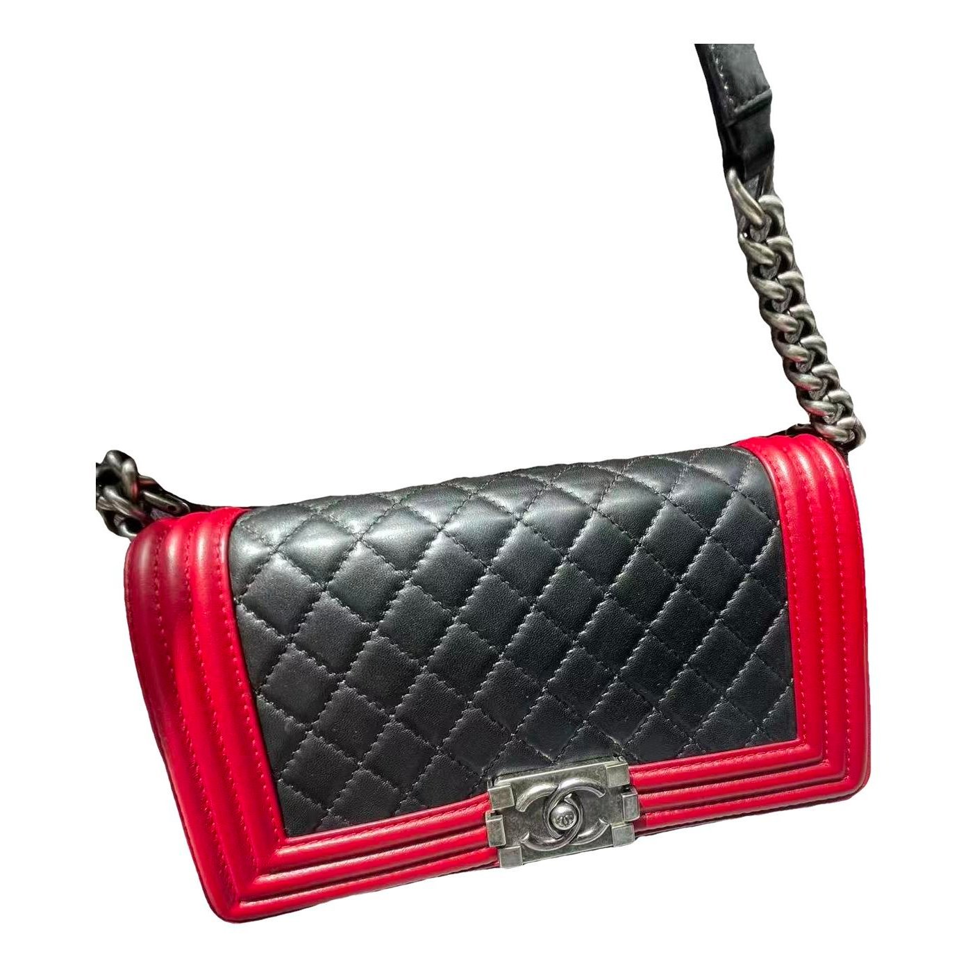 Boy leather crossbody bag