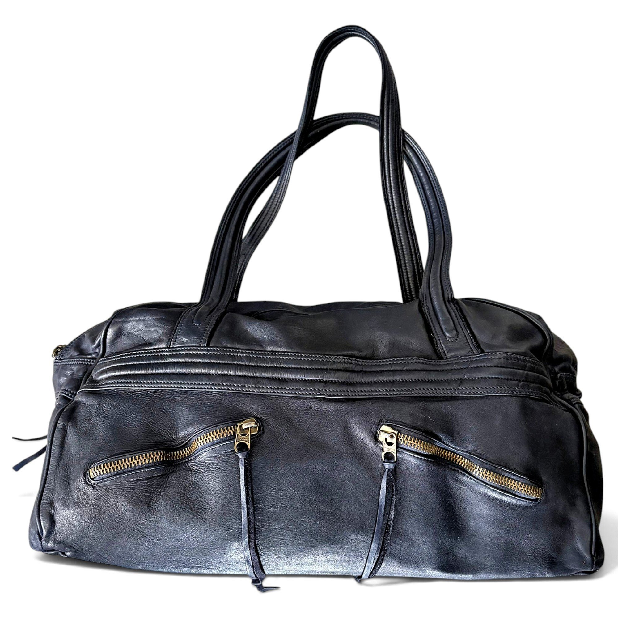 Leather 48h bag